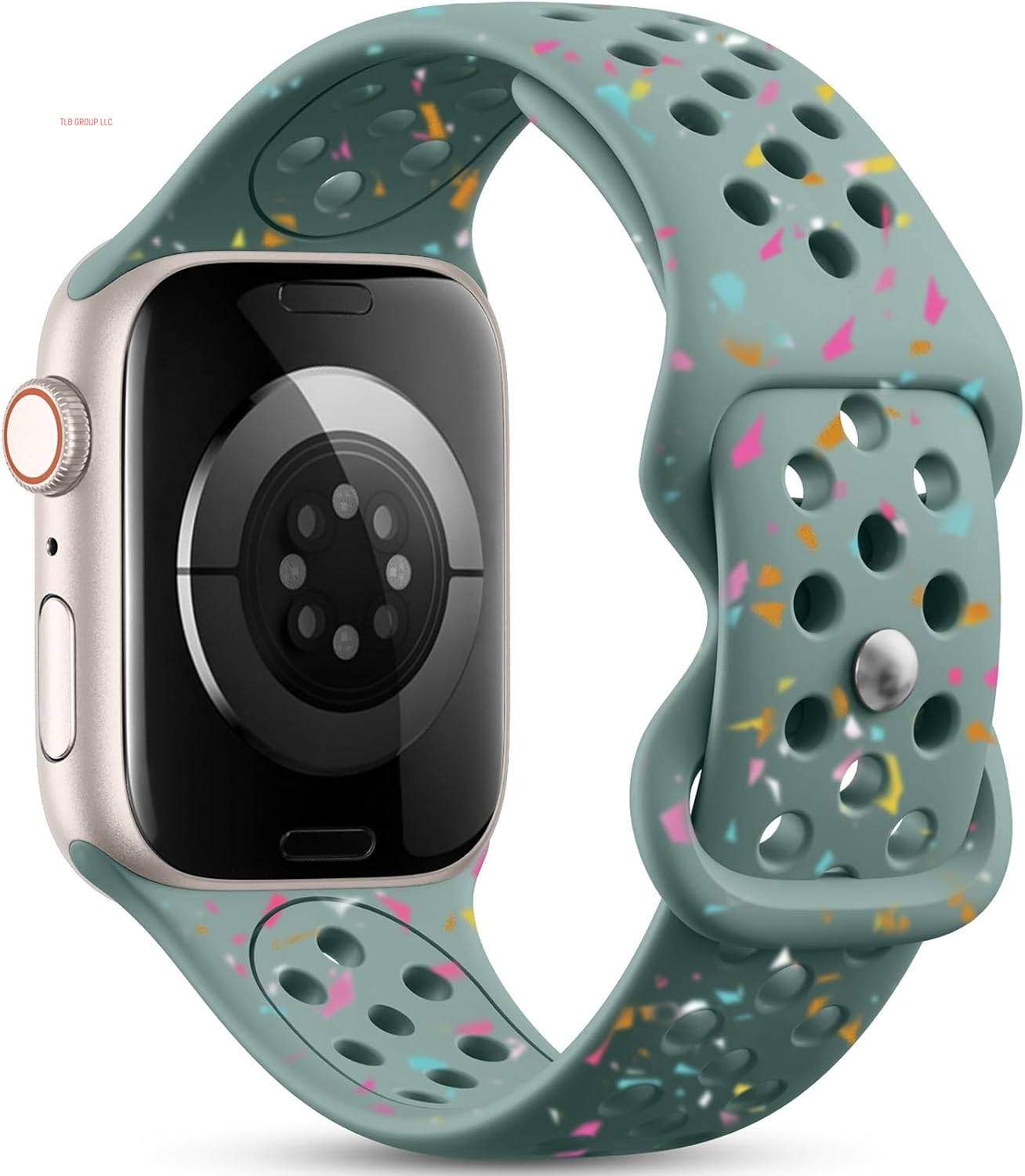Nature Friendly Strap Compatible with Apple Watch Bands for Women Men 40Mm 38Mm 44Mm 42Mm 41Mm 45Mm 46Mm 49Mm, Breathable Sport Replacement for Iwatch Bands Series 10 9 8 7 6 5 4 3 SE Ultra 2