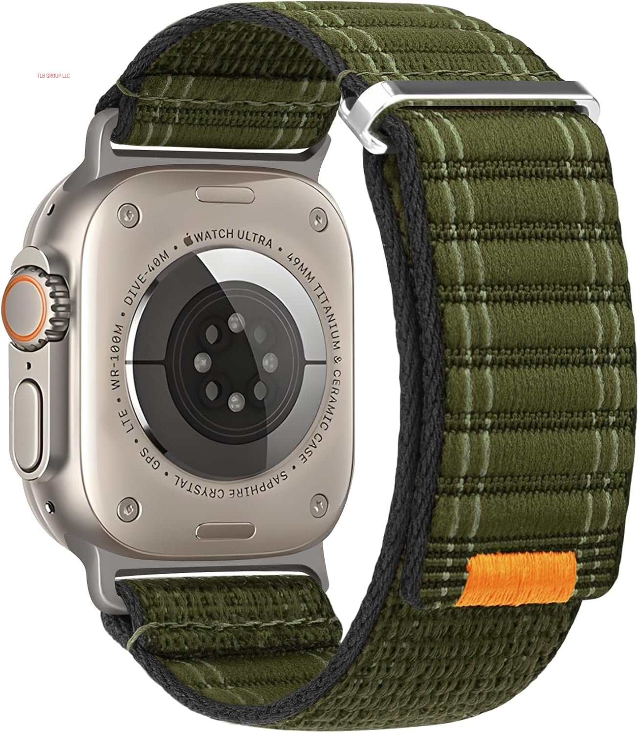 Trail Loop Nylon Band Compatible with Apple Watch Ultra (49Mm, 46Mm, 45Mm, 44Mm) - Braided Elastic Sport Weave Strap for Men & Women