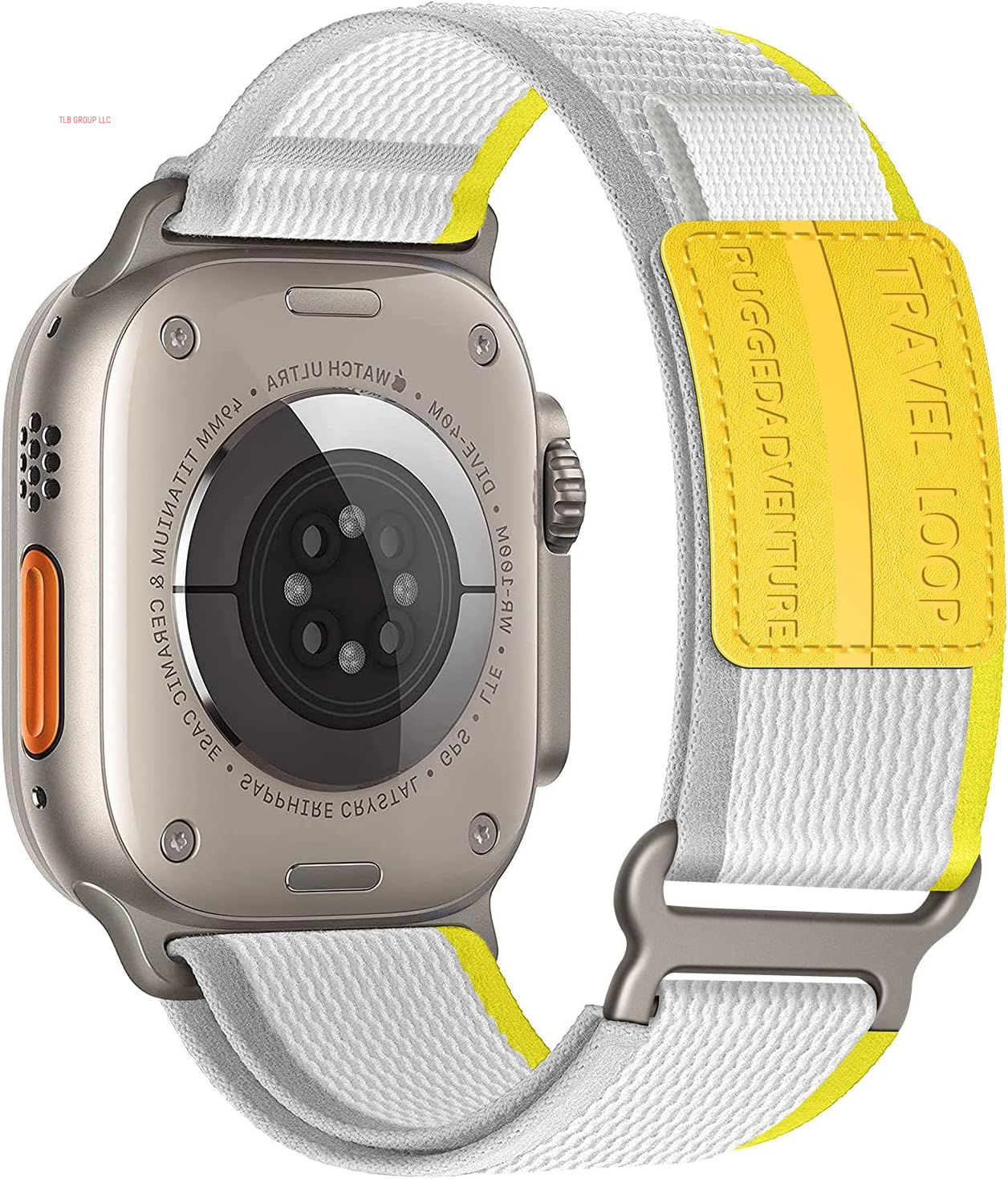 Trail Loop Nylon Band - Compatible with Apple Watch Ultra 2 Band 49Mm 46Mm 45Mm 44Mm 42Mm 41Mm 40Mm 38Mm Men Women,Rugged Braided Elastic Weave Sport Strap for Iwatch Ultra Series 10/9/8/7/6/SE/5/4/3