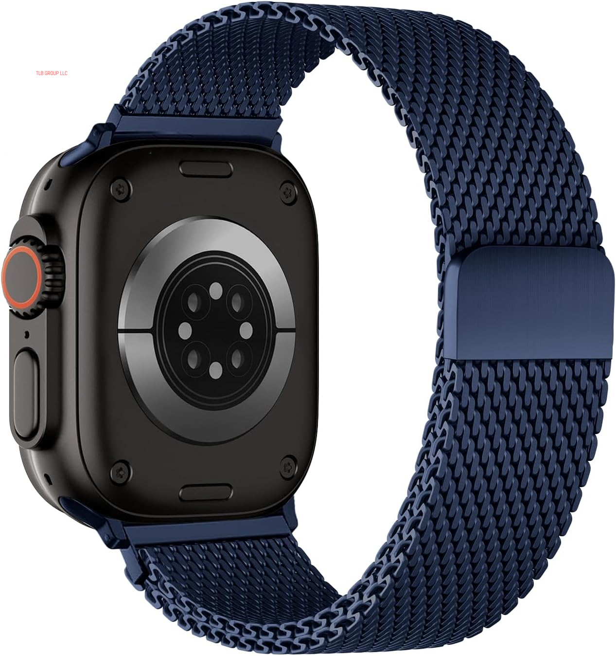 Milanese Mesh Loop Compatible with Apple Watch Ultra 2 Band 49Mm 46Mm 45Mm 44Mm Men Women,Stainless Steel Wider Metal Strap Magnetic Buckle Strap for Iwatch Ultra2/Ultra SE Series 10/9/8/7/6/5/4/3