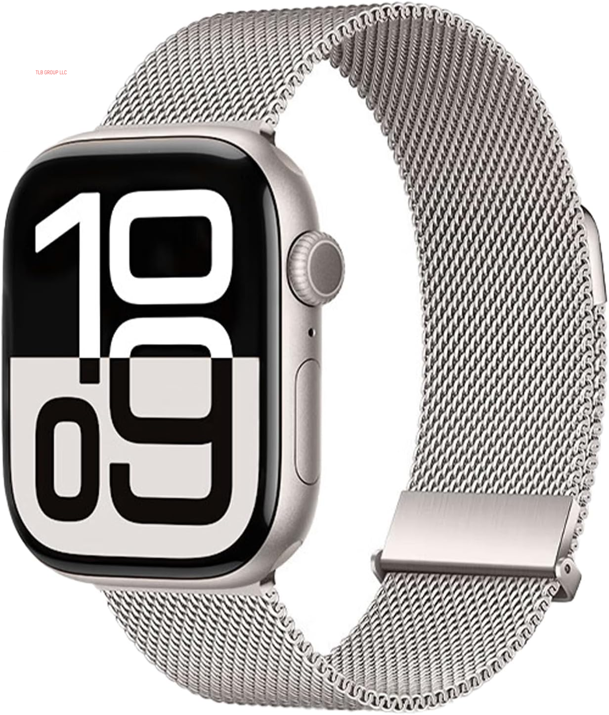 Stainless Steel Loop Compatible with Apple Watch Band 46Mm 42Mm 44Mm 45Mm 49Mm 38Mm 40Mm 41Mm Men Women, Milanis Mesh Loop Magnetic Clasp Replacement for Iwatch Bands Ultra Series 10 9 8 7 6 5 4 SE