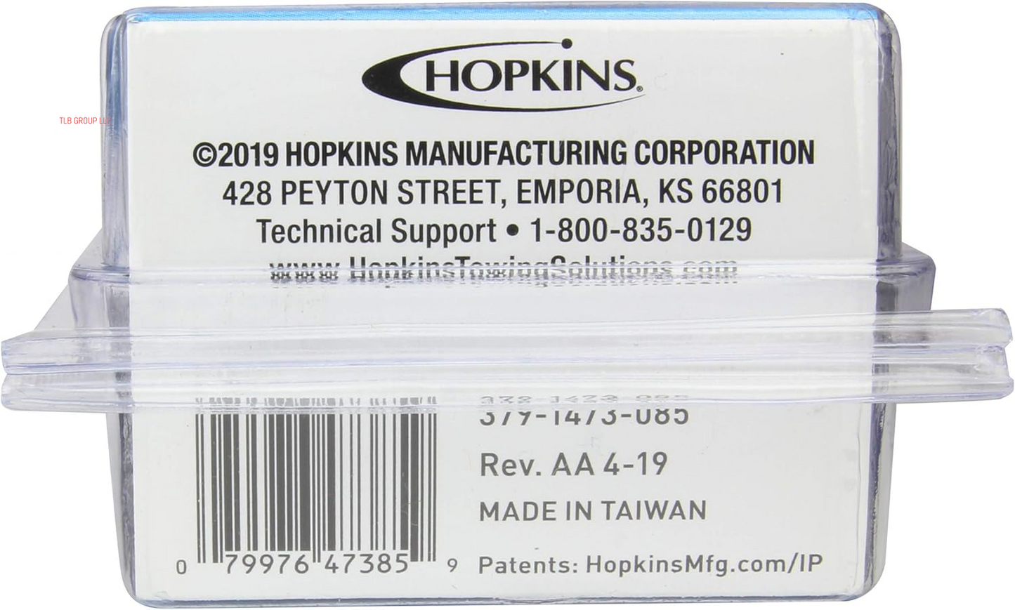 Hopkins 7 Blade to 4 Wire Flat Vehicle to Trailer Connector Adapter Plug, Universal Fit for Vehicles with 7 Blade Adapters (47345)