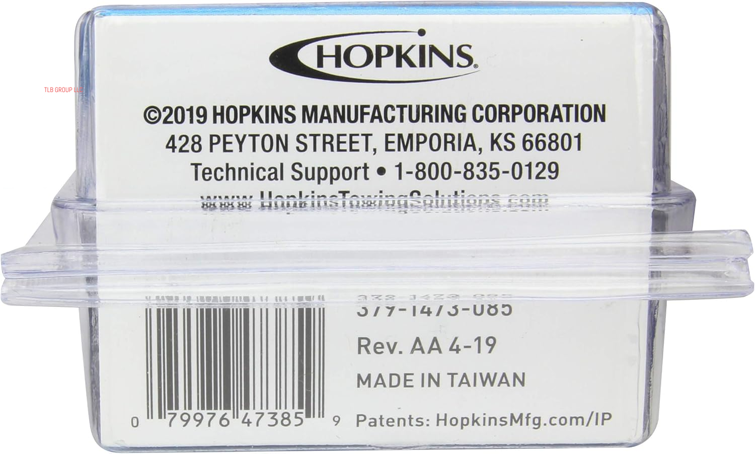 Hopkins 7 Blade to 4 Wire Flat Vehicle to Trailer Connector Adapter Plug, Universal Fit for Vehicles with 7 Blade Adapters (47345)