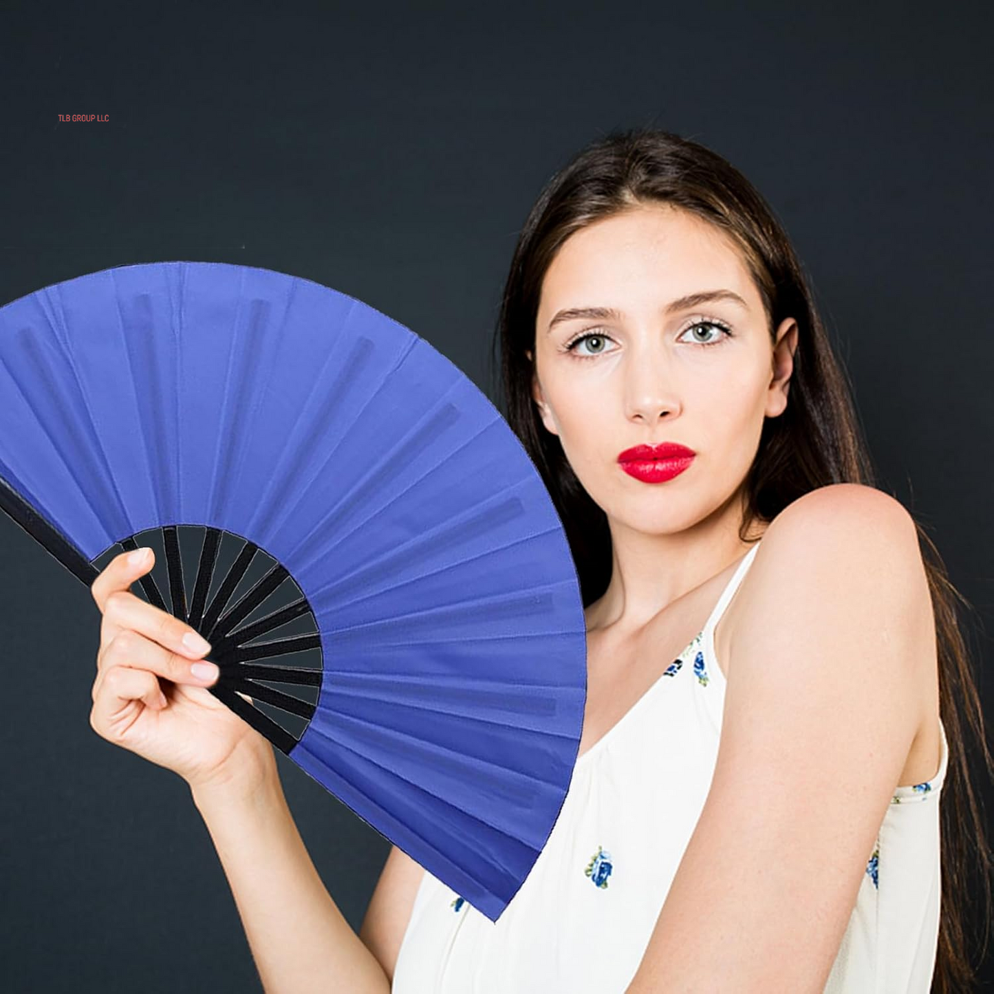 2 Pack 2025 New Large Folding Hand Fan Line Dance Popping Fan,Clap Fans for Line Dancing Foldable Boots on the Ground Clack Fan for Concert Party Festival Halloween or Home Decor