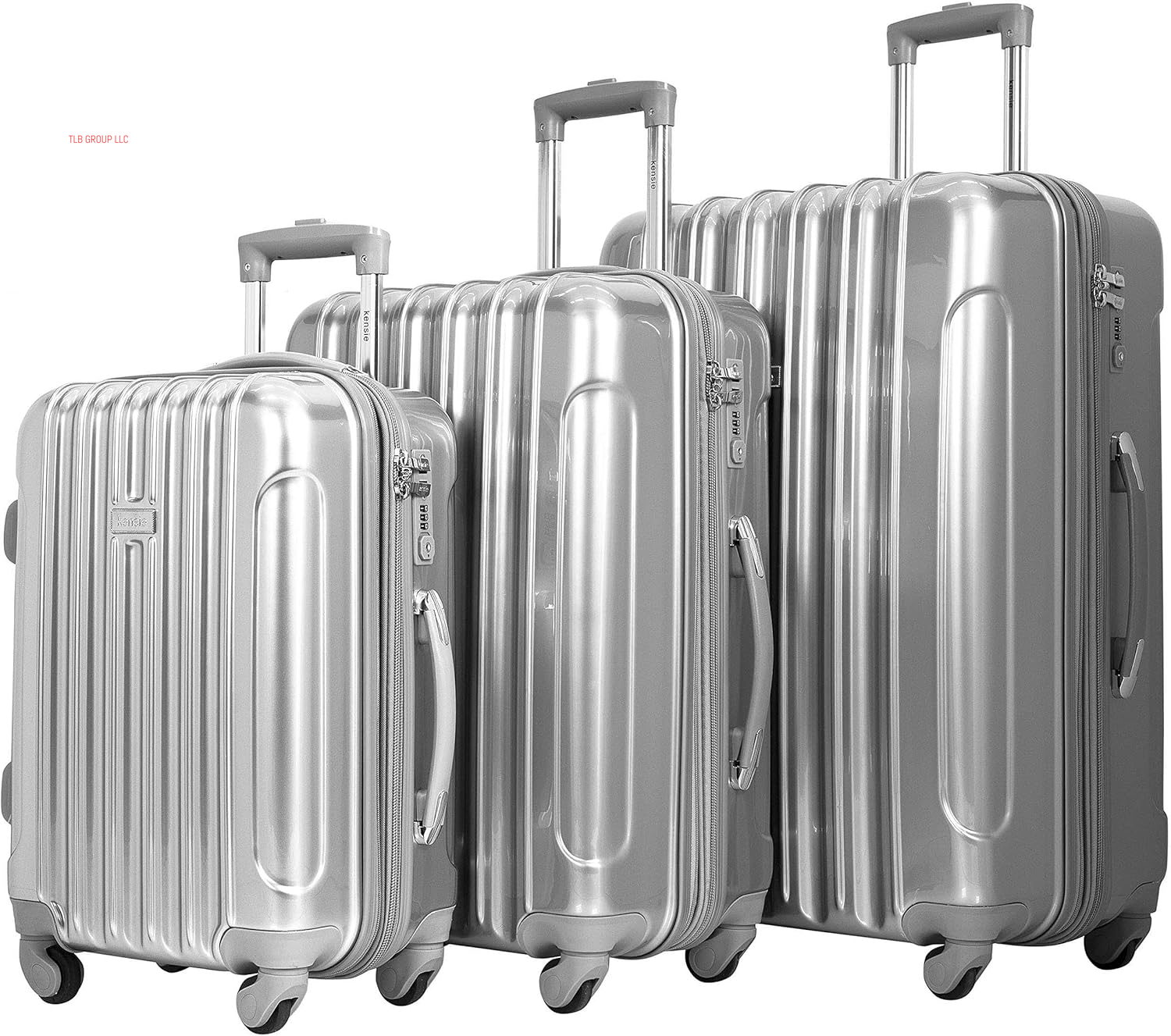 Women'S Alma Luggage, Rose Gold, 3 Piece Set (28"/24"/20")