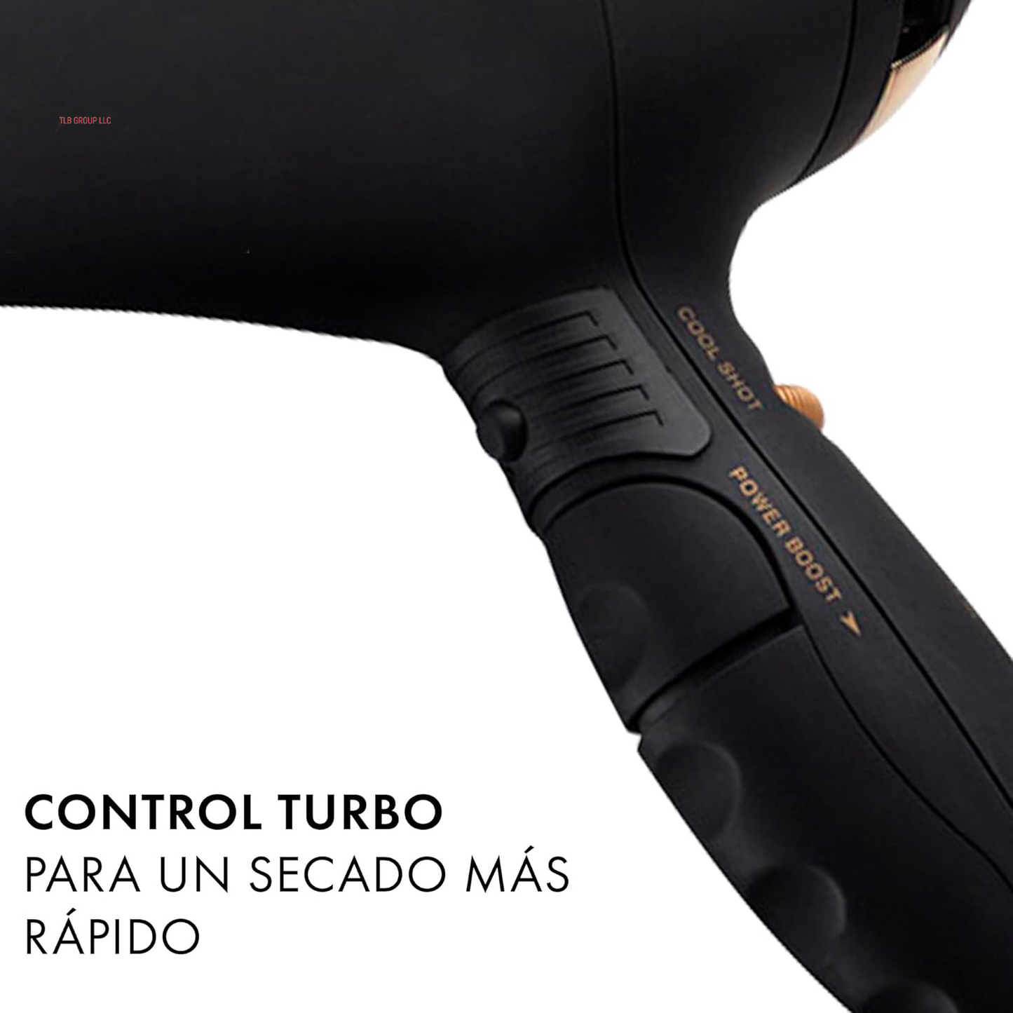 Pro Artist Black Gold 2100 Turbo Ceramic + Ionic Hair Dryer | Fast Dry, Lightweight