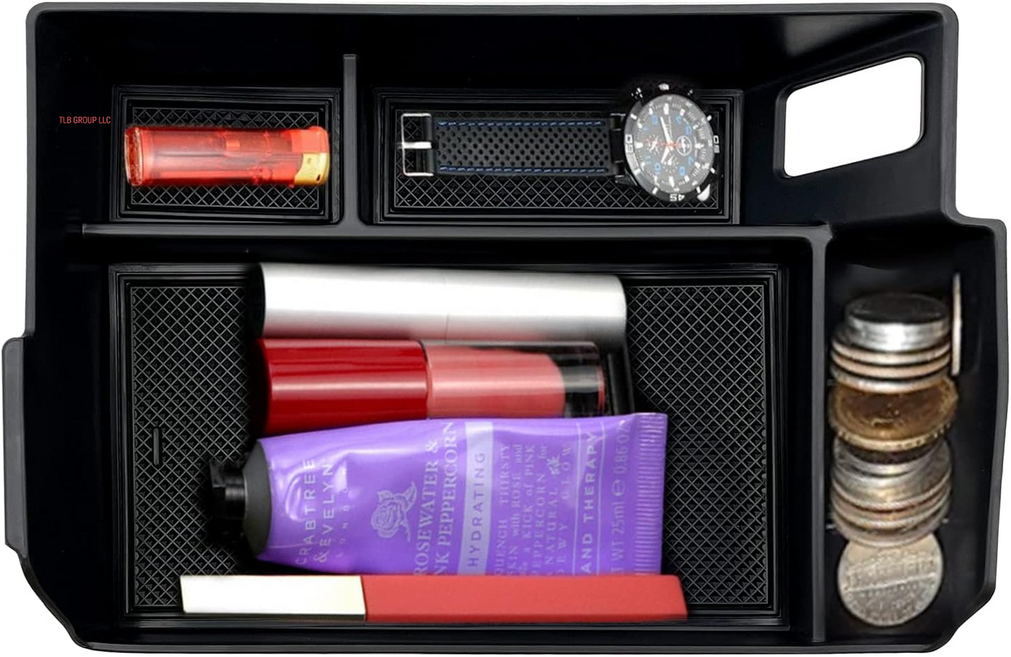 Compatible with Toyota Sienna 2021 2022 2023 2024 2025 Accessories Center Console Tray Organizer