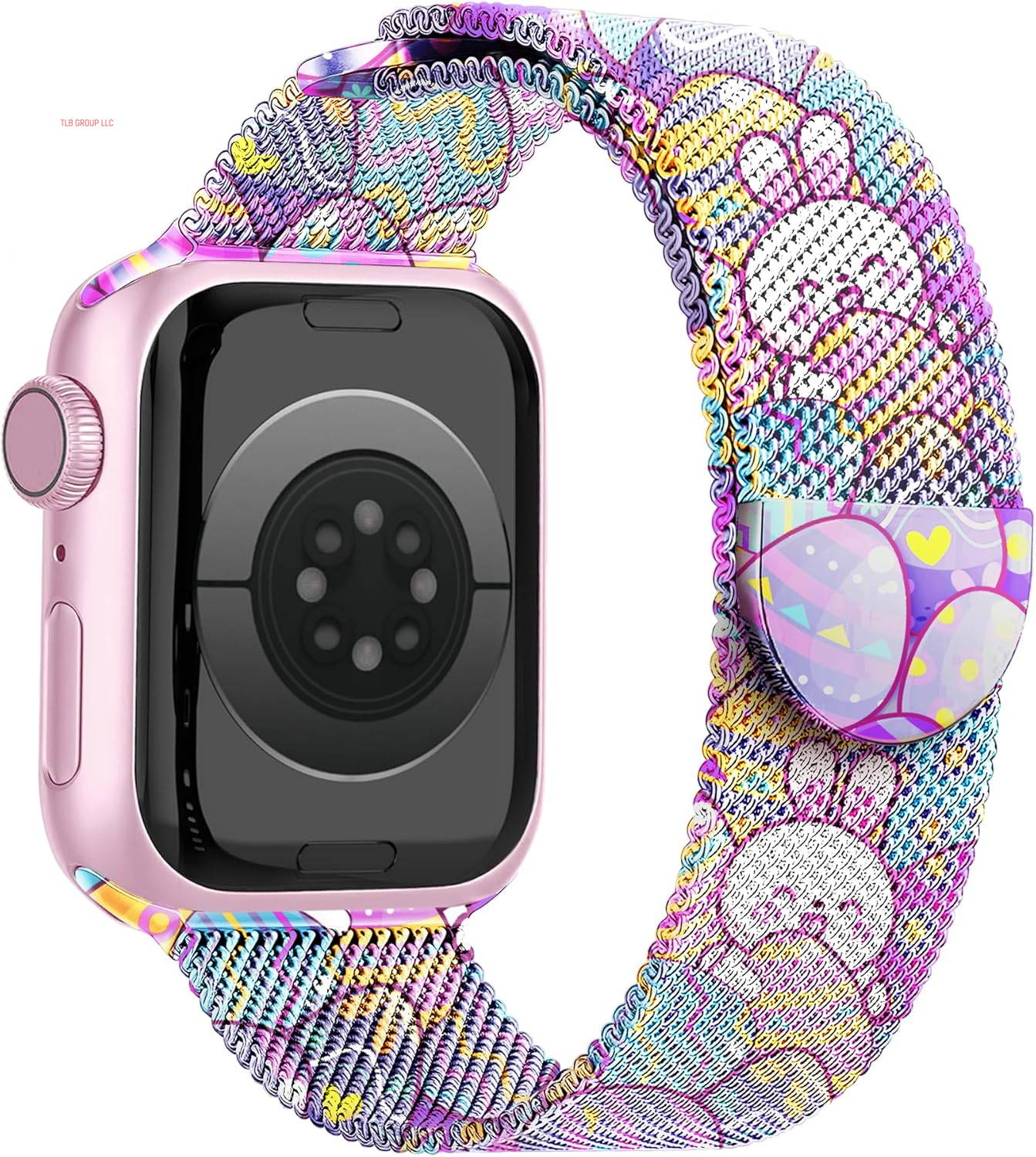 Magnetic Pride Apple Watch Bands for Women Men 41Mm 42Mm 44Mm 45Mm 46Mm 49Mm 38Mm 40Mm, Milanese Loop Strap Rainbow Apple Watch Band for Iwatch Series 10 9 SE 8 7 6 5 4 Ultra 2 1-Innovative