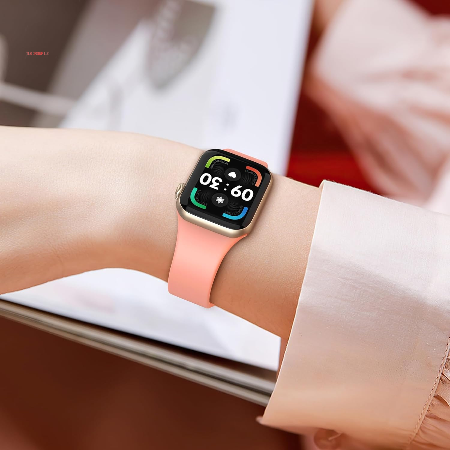 23 Pack Bands Compatible with Apple Watch Band 42Mm(Series 10) 41Mm 40Mm 38Mm and 20-Slot Watch Band Storage Organizer