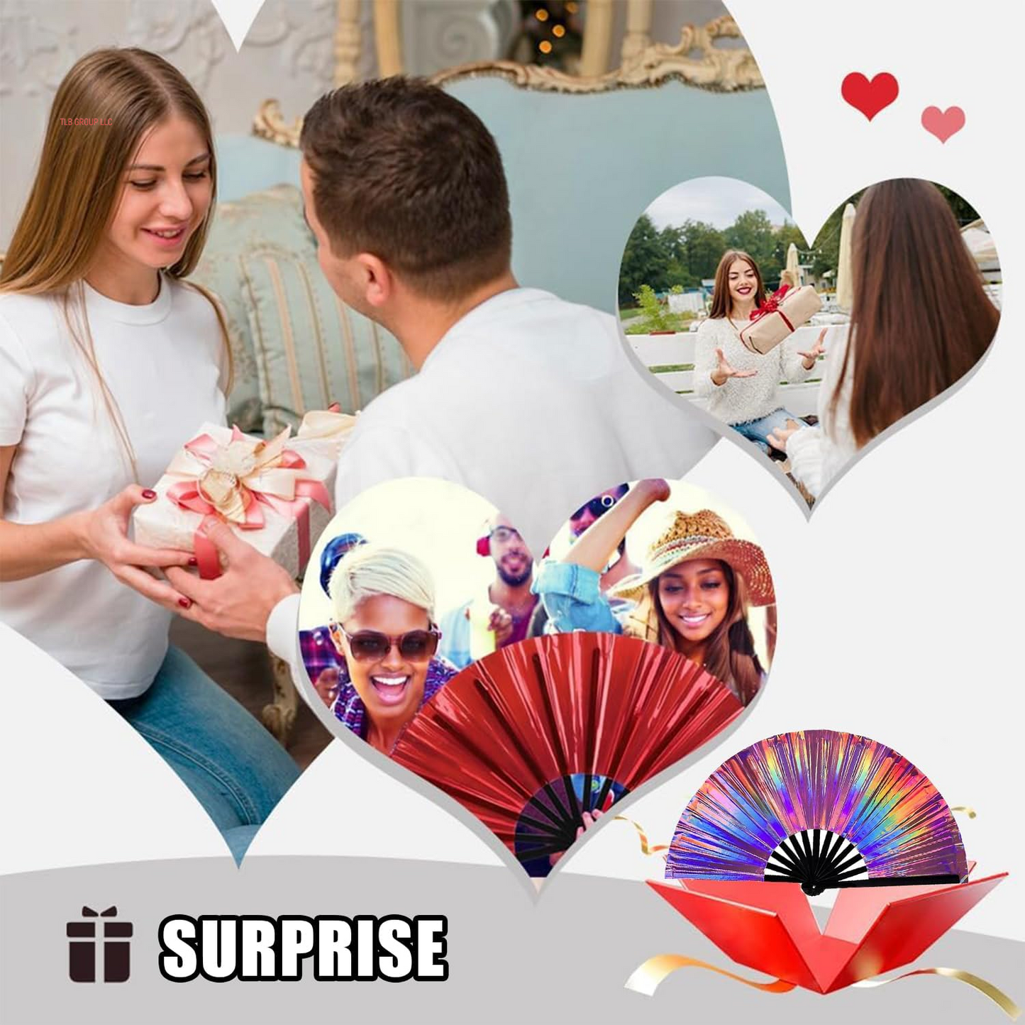 Boots on the Ground Fan,2025 New Large Holographic Folding Hands F an Line Dance Popping Fans,Boots on the Ground Hand Fan,Folding Hand Classic Style Fans Bamboo Ribs Hands Held Chinese (Black)