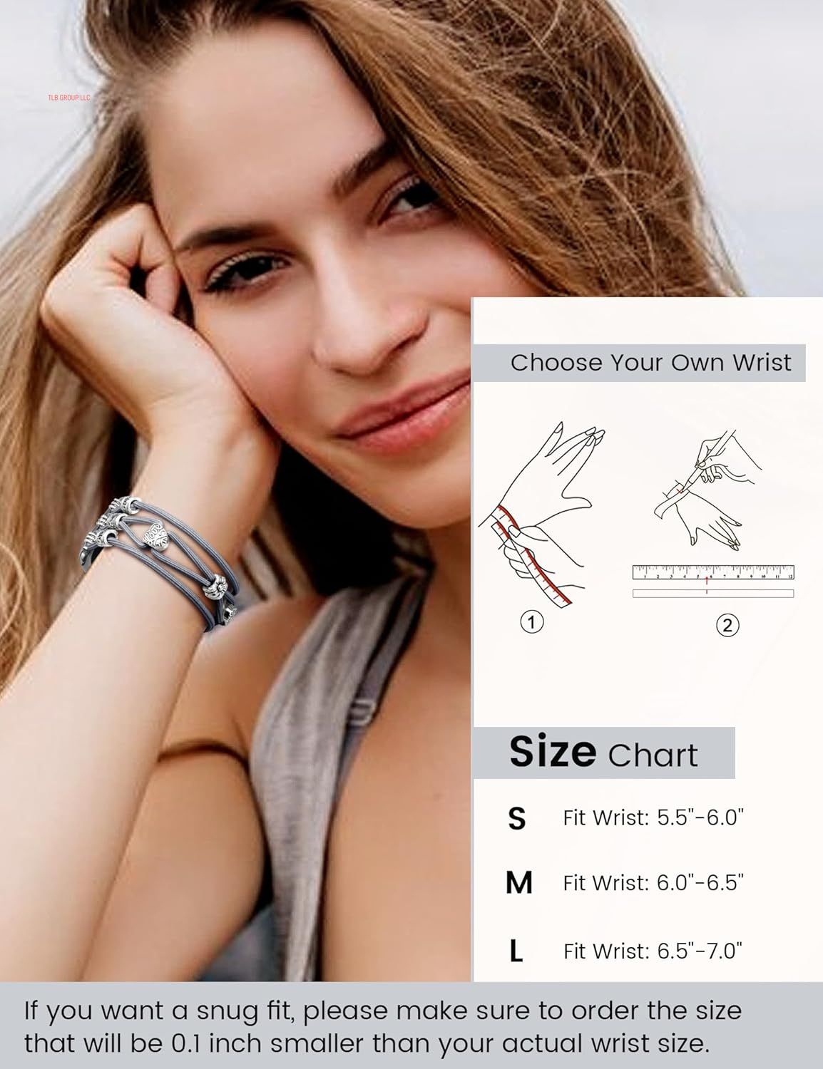 Braided Nylon Stretchy Strap Natural Stone Beaded Bracelet Band Bundle Compatible with Apple Watch 38Mm 40Mm 41Mm 42Mm (S10) for Women for Iwatch Series 10/9/8/7/6/5/4/3/2/1/SE