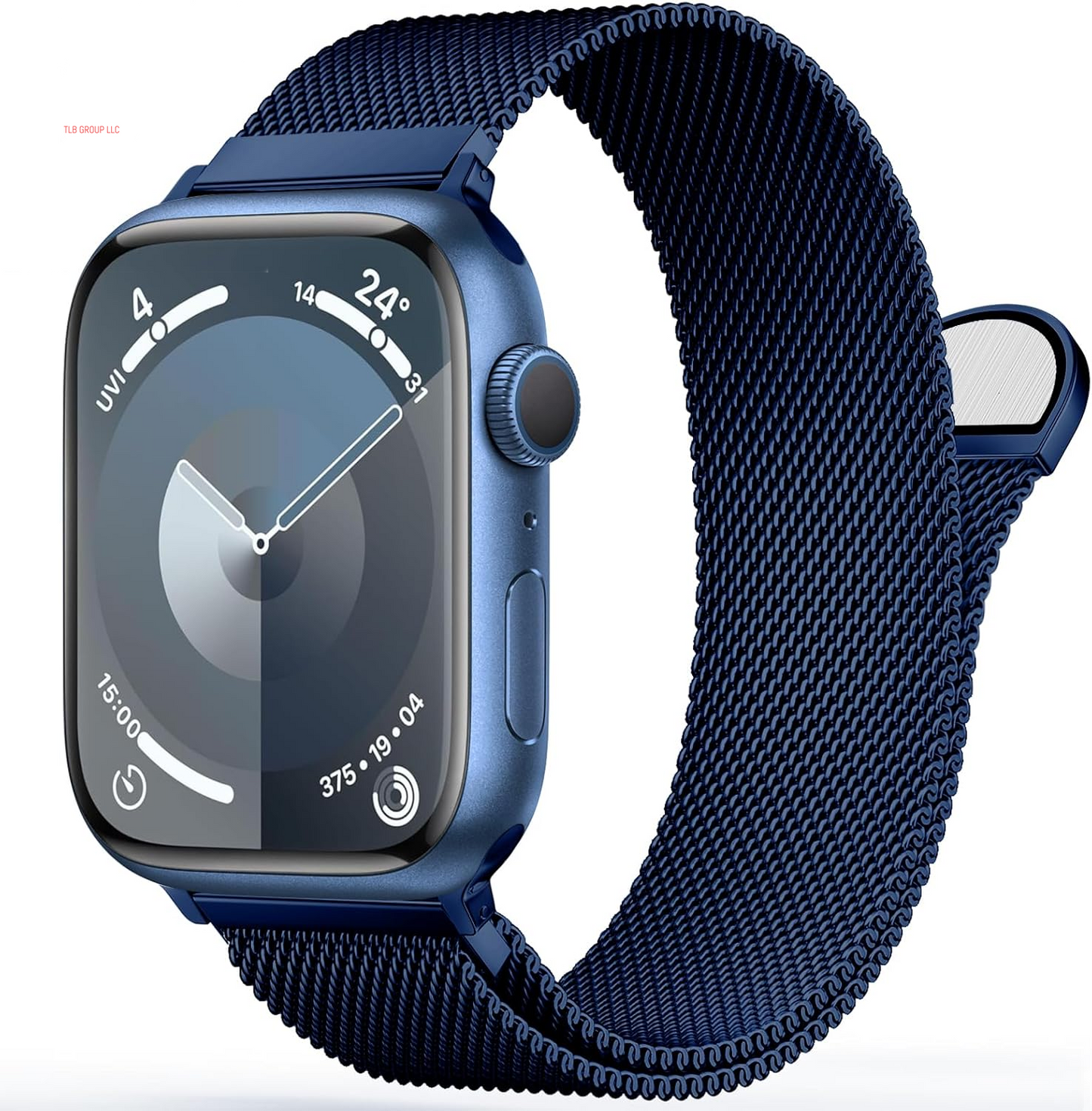 Stainless Steel Milanese Loop Compatible with Apple Watch Band 46Mm 42Mm 44Mm 45Mm 49Mm 38Mm 40Mm 41Mm Men and Women, Mesh Loop Magnetic Clasp Replacement for Iwatch Bands Ultra Series 10 9 8 7 SE 6 5 4 3 2 1