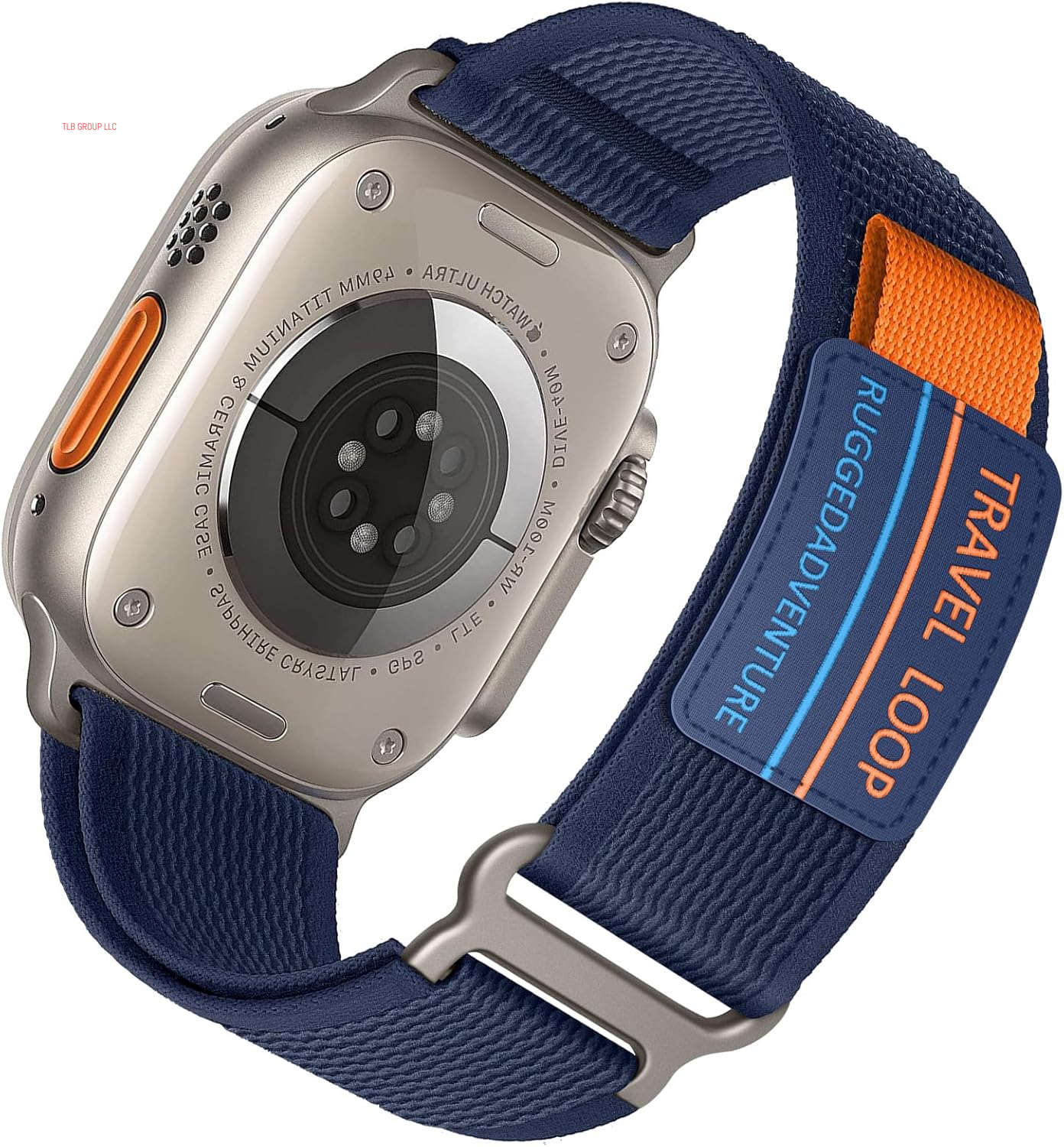 Trail Loop Nylon Band - Compatible with Apple Watch Ultra 2 Band 49Mm 46Mm 45Mm 44Mm 42Mm 41Mm 40Mm 38Mm Men Women,Rugged Braided Elastic Weave Sport Strap for Iwatch Ultra Series 10/9/8/7/6/SE/5/4/3