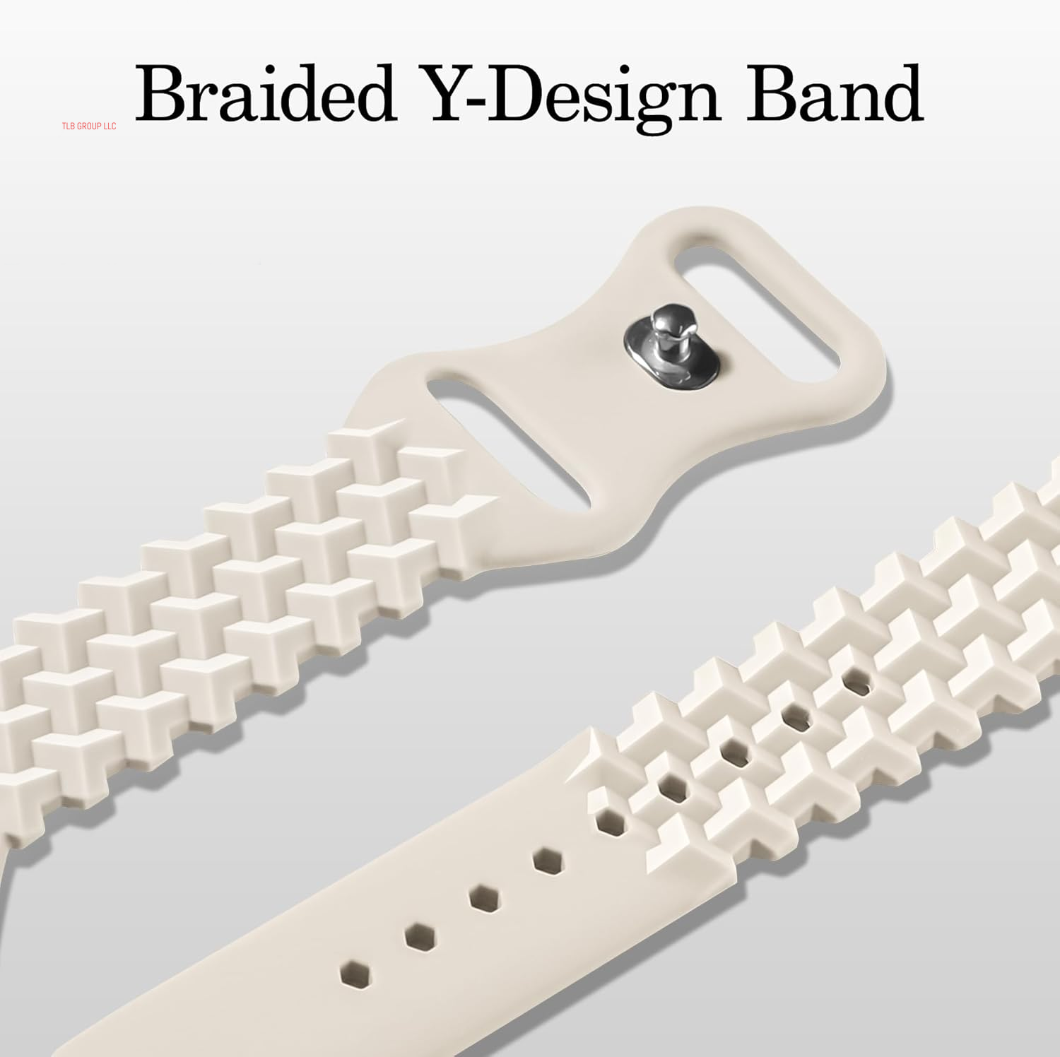 4 Pack Silicone Braided Y-Design Bands Compatible with Apple Watch Band 38Mm 40Mm 41Mm 42Mm 44Mm 45Mm 46Mm 49Mm for Women Men, Slim Bands for Iwatch Series 10 9 8 7 6 5 4 3 2 1/Se/Ultra