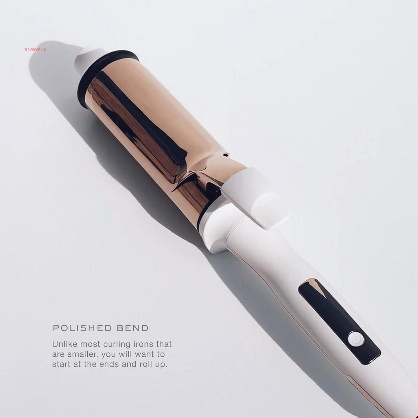 Hair 2 Inch Titanium Curling Iron for Big Blowout Waves + Volume-2” Salon Professional Wide + Large Barrel Curling Iron - Auto Shut-Off - Smooth+Shiny Loose Waves for Medium to Thick Hair