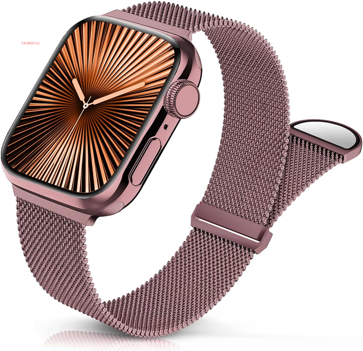 Milanese Mesh Loop Compatible with Apple Watch Bands 42Mm 44Mm 45Mm 46Mm 49Mm 38Mm 40Mm 41Mm for Men Women, Stainless Steel Mesh Strap for Iwatch Series 10 9 8 7 6 SE 5 4 3 2 1 Ultra