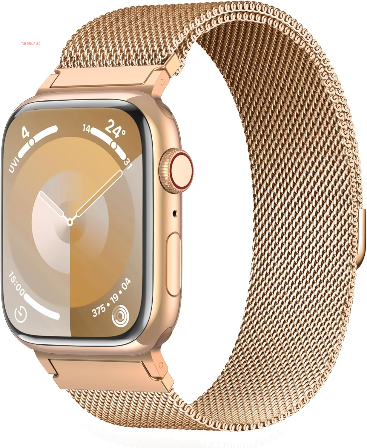 Original Metal Milanese Loop Compatible with Apple Watch Band 38Mm 40Mm 41Mm 42Mm 44Mm 45Mm 49Mm for Women Men, Magnetic Stainless Steel for Iwatch Se Ultra Series 10 9 8 7 6 5 4 3 2 1