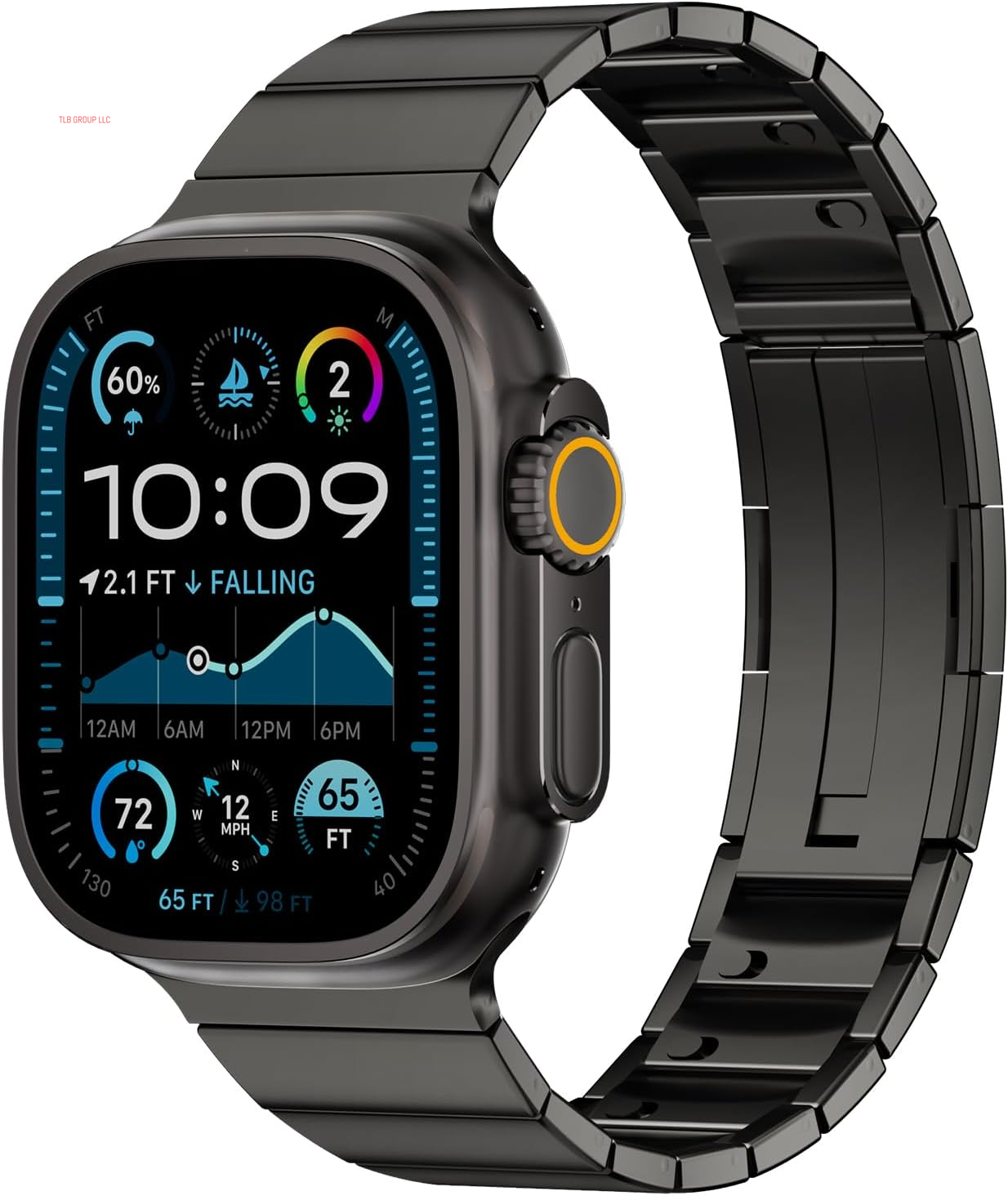 Metal Bands Compatible with Apple Watch Bands for Men Series 10 46Mm 45Mm 44Mm 42Mm 41Mm 40Mm 38Mm 49Mm Iwatch Bands Women,Business Stainless Steel Strap for Apple Watch Series 9 8 7 6 5 4 3 SE/2