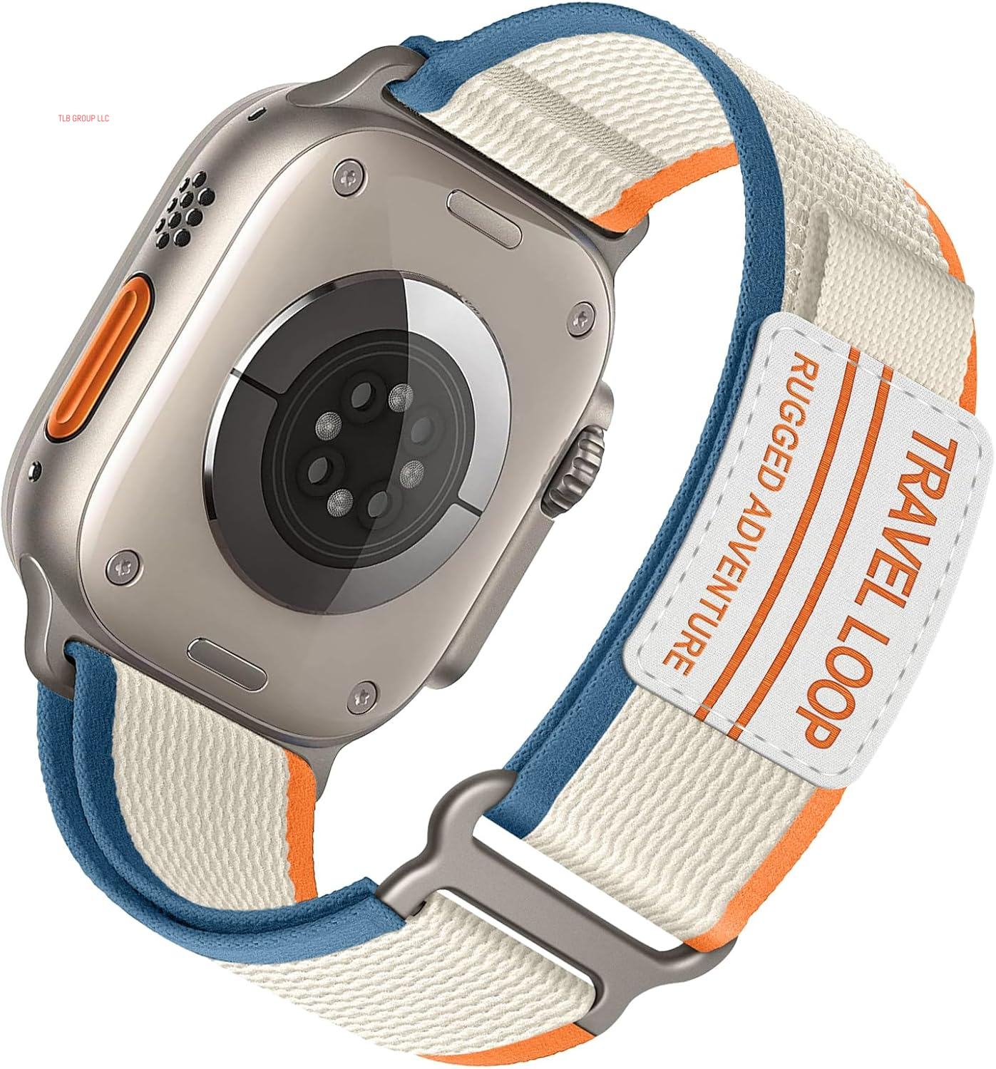 Trail Loop Nylon Band - Compatible with Apple Watch Ultra 2 Band 49Mm 46Mm 45Mm 44Mm 42Mm 41Mm 40Mm 38Mm Men Women,Rugged Braided Elastic Weave Sport Strap for Iwatch Ultra Series 10/9/8/7/6/SE/5/4/3