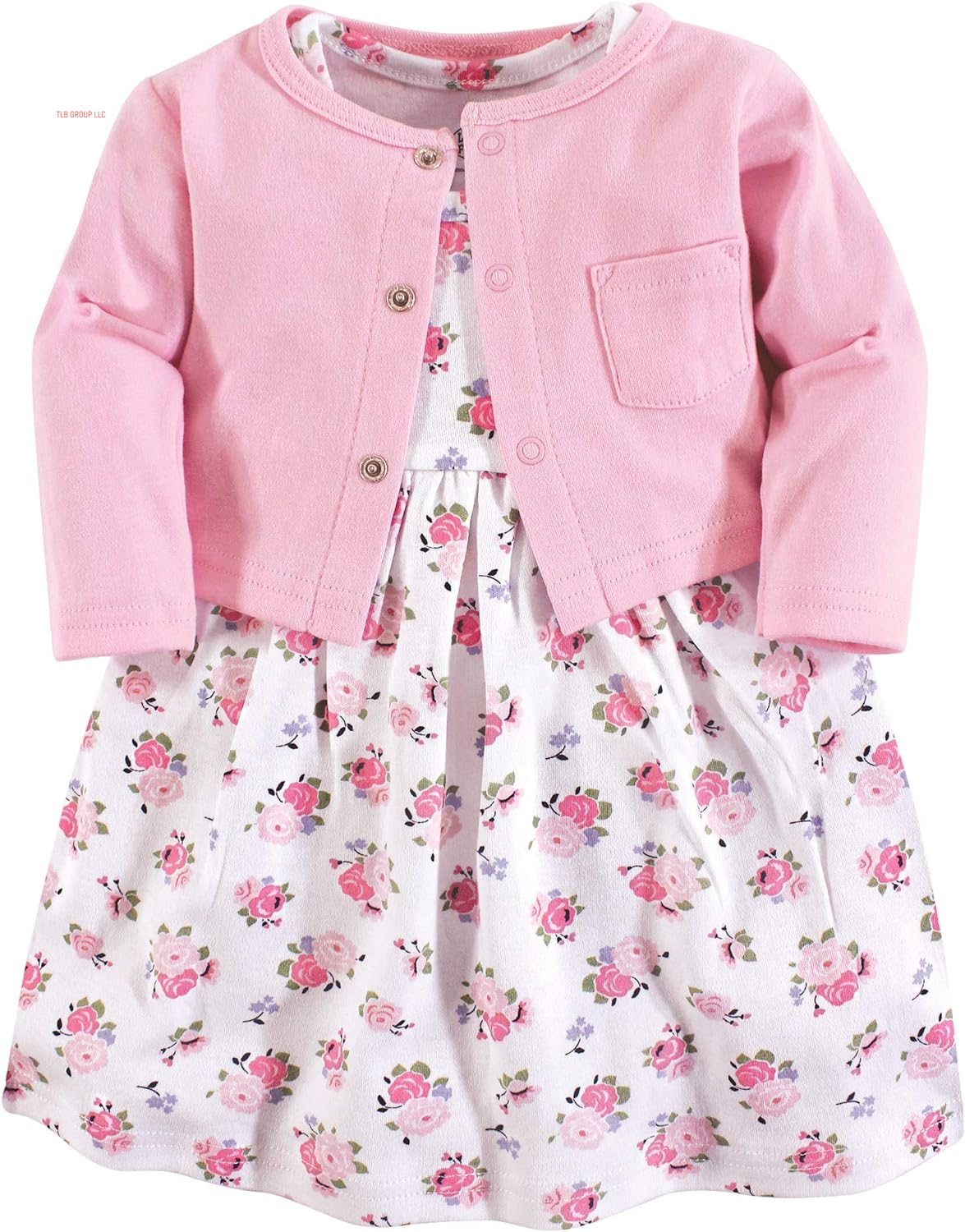 Baby-Girls Dress and Cardigan