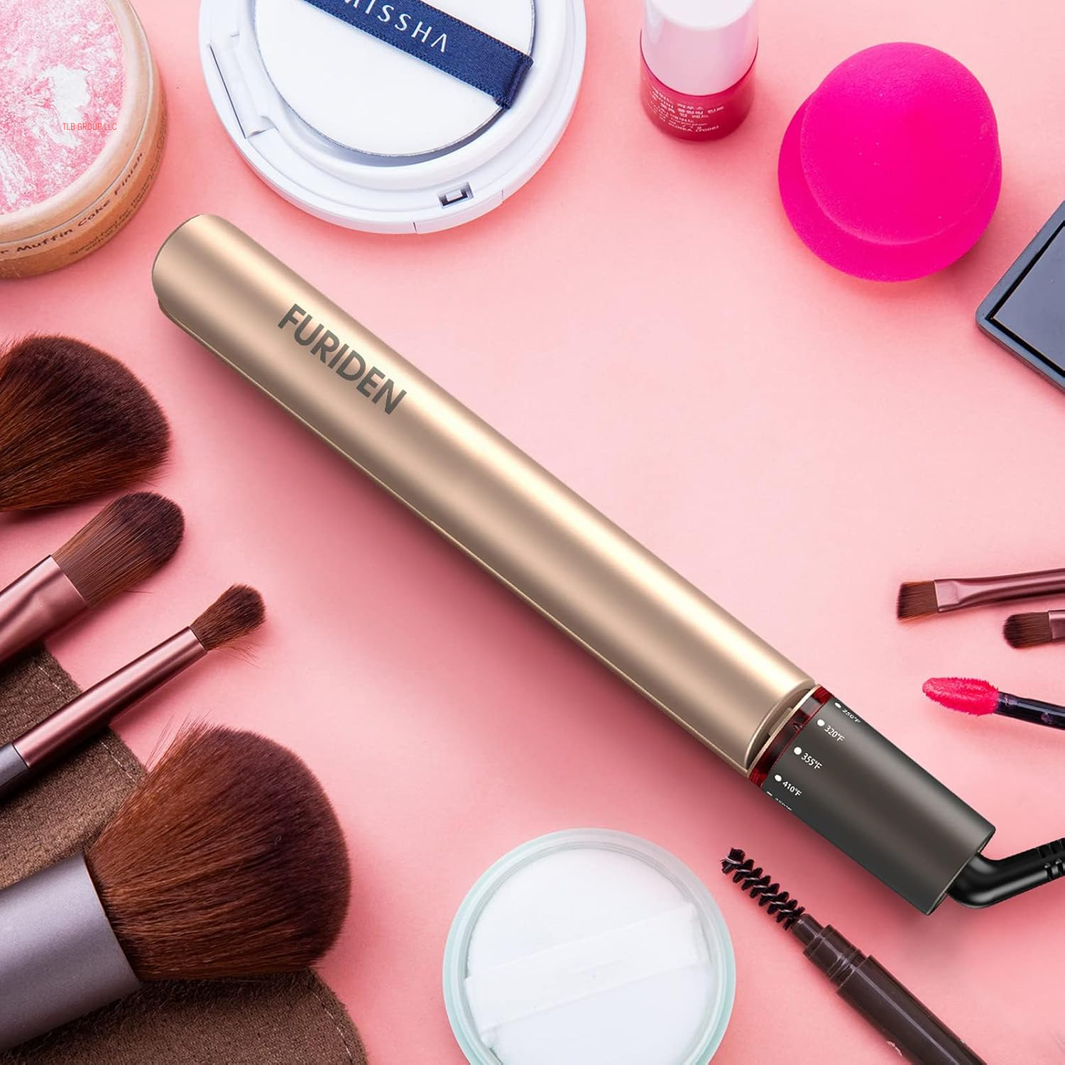 Professional Salon Quality Hair Straightener, Hair Straightener and Curler 2 in 1, Flat Iron Curling Iron in One, Fast Results | Long Lasting