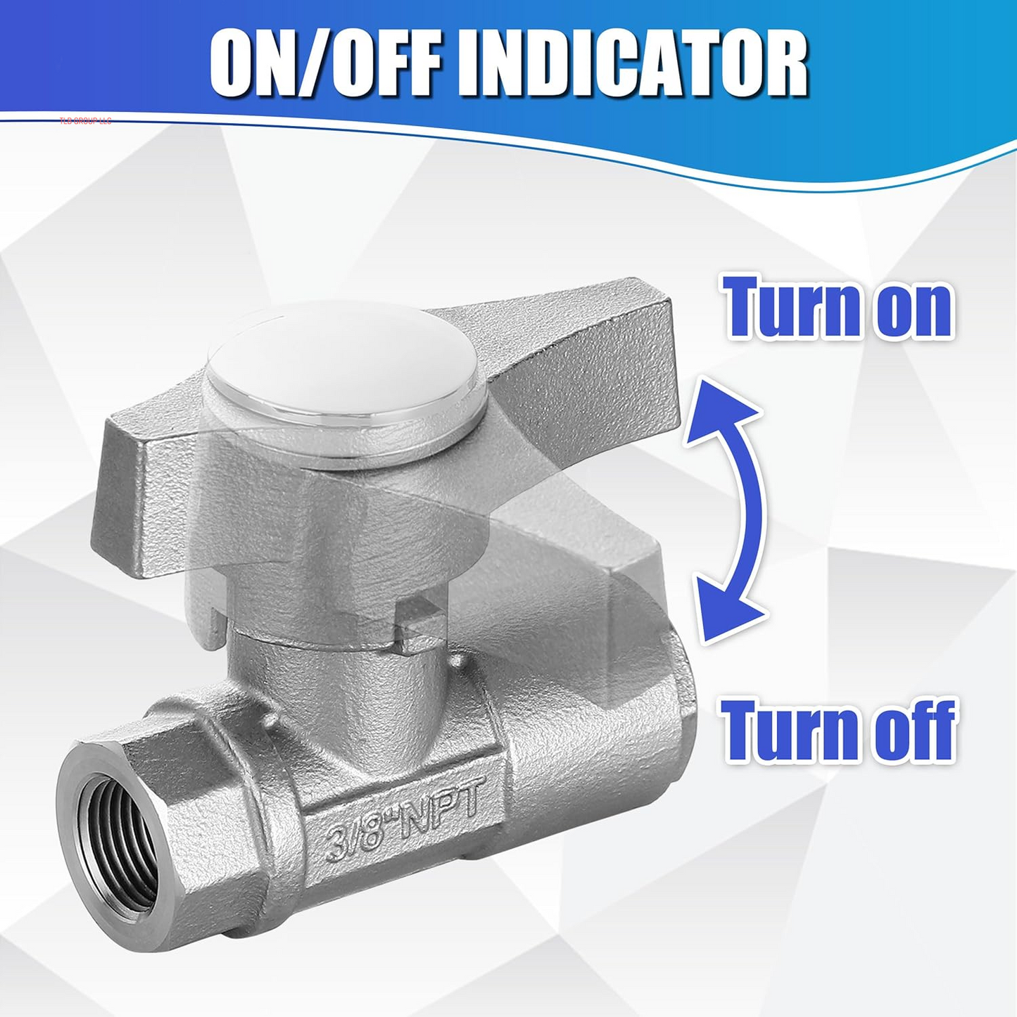 Ball Valve Pressure Washer, 3/8" Quick Connect Ball Valve for Power Washer Hose, 5000 PSI