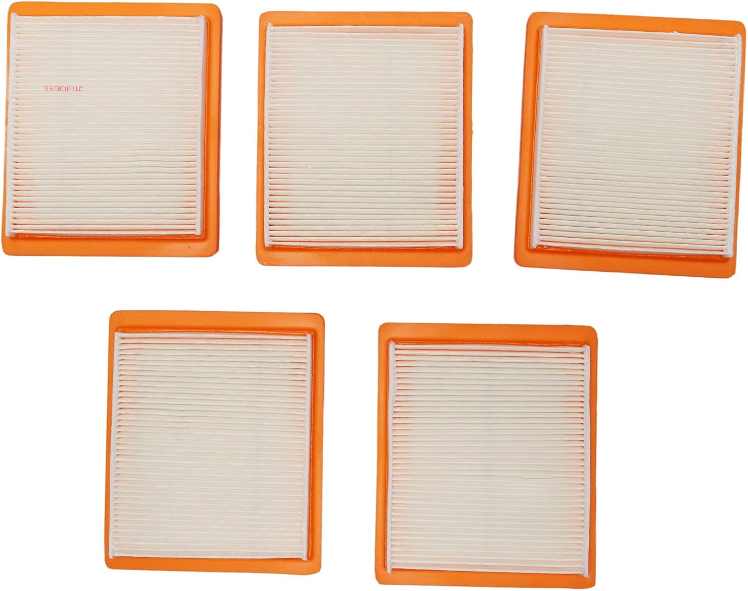 5 Pack 14 083 15-S Air Filter with Spark Plug for XT675 RH265 XT650 5.5HP 6.5HP 6.75HP Engine Lawn Mower