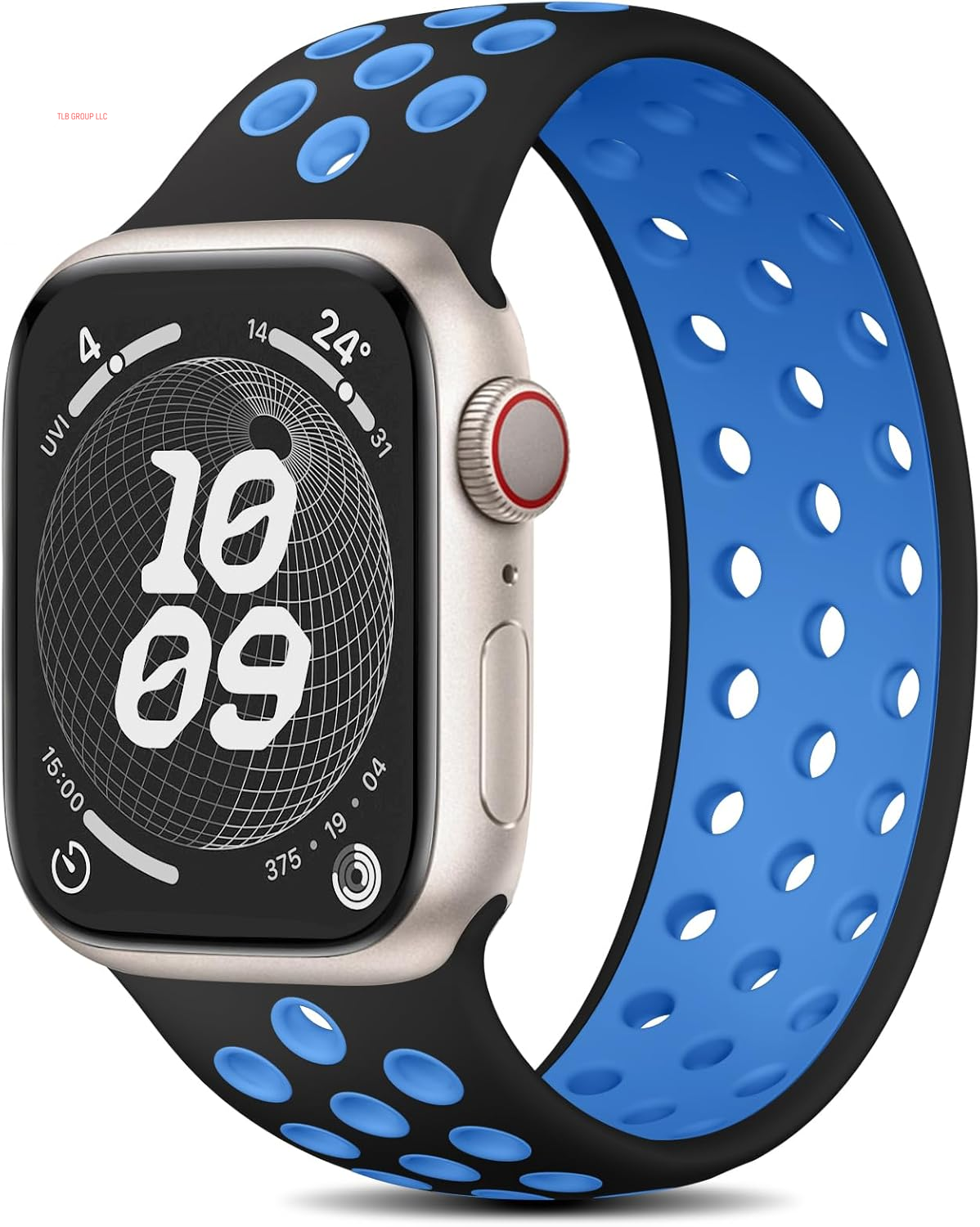 Solo Loop Band Compatible with Apple Watch Band 45Mm 44Mm 49Mm 41Mm 40Mm 38Mm 42Mm for Men Women, Breathable Sport Silicone Wristband for Iwatch Series 9 8 7 6 5 4 3 2 1 SE Ultra Ultra 2