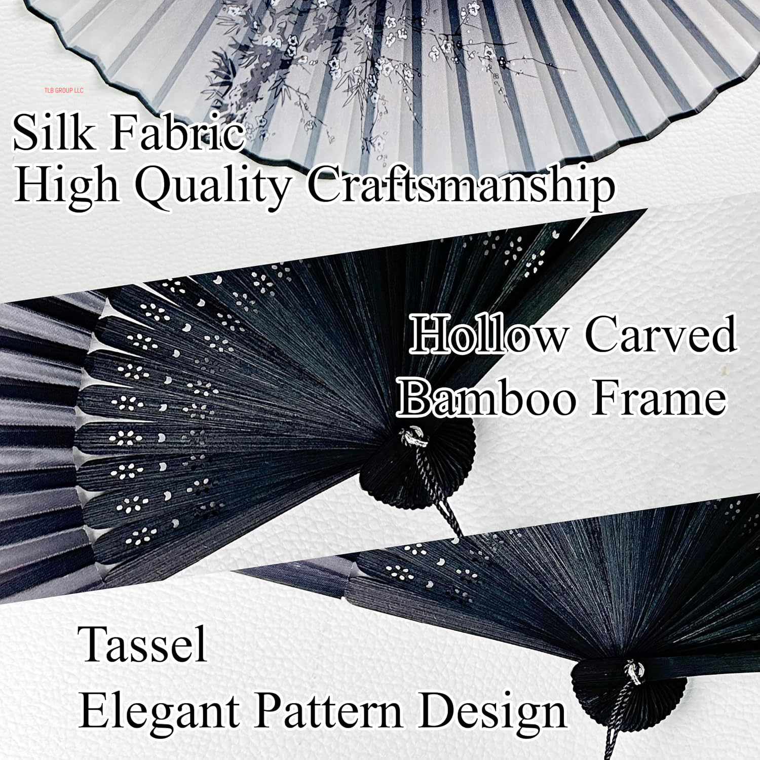 Folding Clack Hand Fans for Line Dancing, Popping Hand Clap Fans, Boots on the Ground Hand Fan,Gifts for Dancing, Party, Home