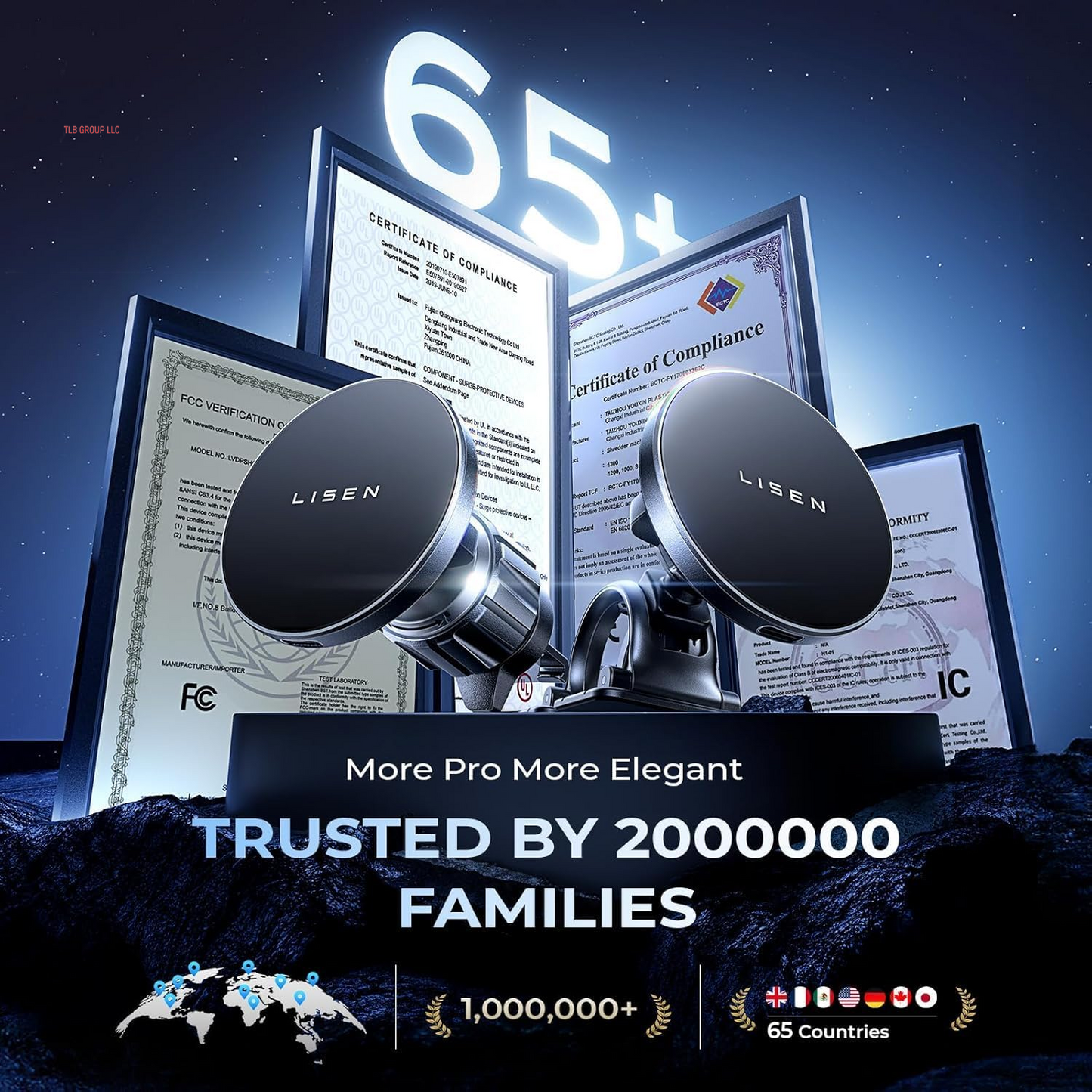 for 15W Magsafe Car Mount Charger,Iphone Magnetic Wireless Car Charger for Iphone 16 Pro Max Accessories,Car Phone Holder for Iphone 16E 15 14 13 12,Samsung with Magsafe Case,Gifts for Men Women