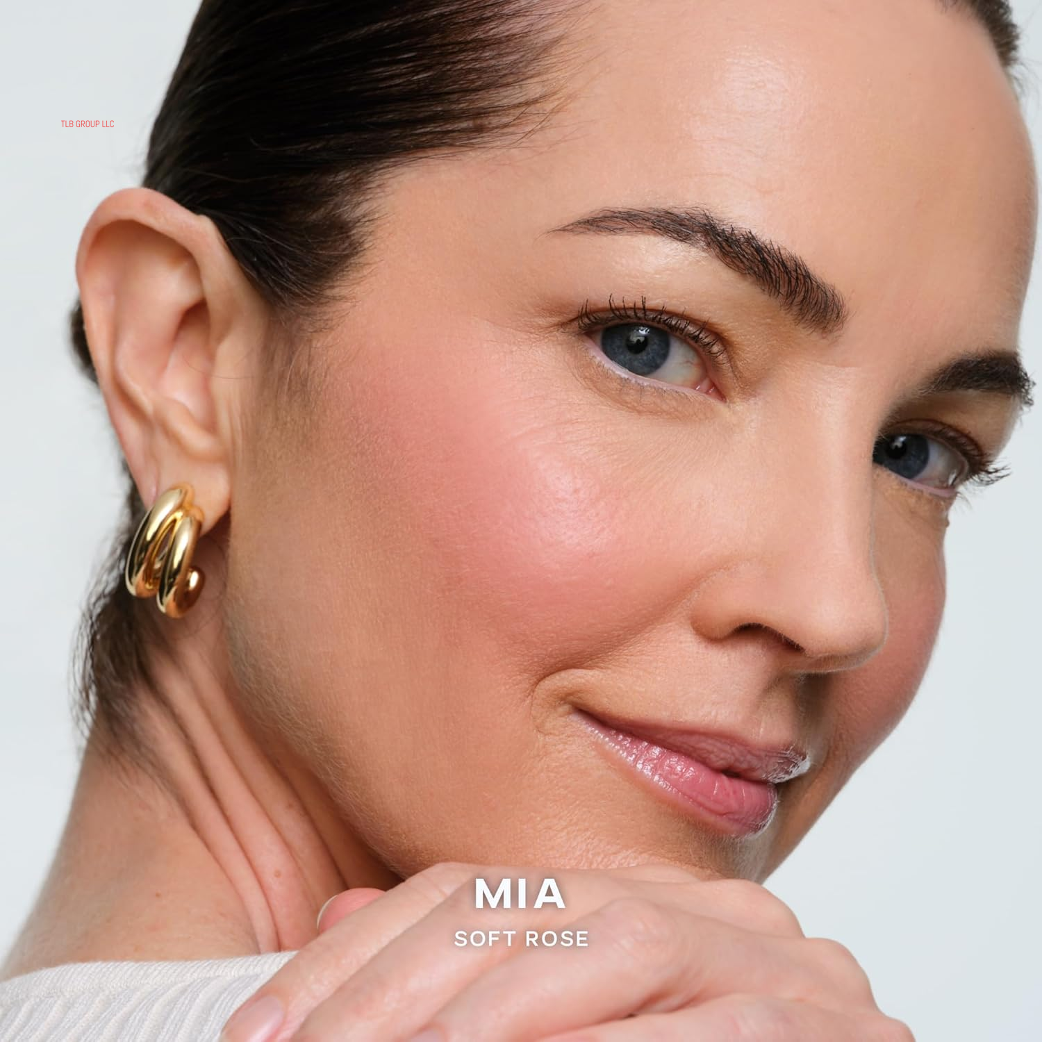 Supersuede Baked Blush - Talc-Free Powder Blush for All Day Wear - Enriched with Plant-Derived Squalane + Glycerin to Help Moisturize Dry Skin - Mia (.01 Ounce)