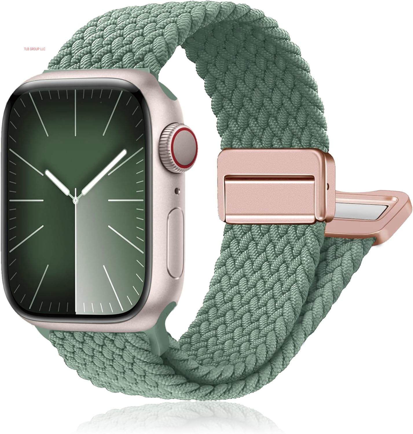 Magnetic Braided Stretchy Loop - Compatible with Apple Watch Band 42Mm 46Mm 40Mm 41Mm 44Mm 45Mm 38Mm Ultra/2 49Mm Women Men,Elastic Woven Fabric Nylon Strap for Iwatch Ultra Series 10 9 8 7 6 5 4 3 SE
