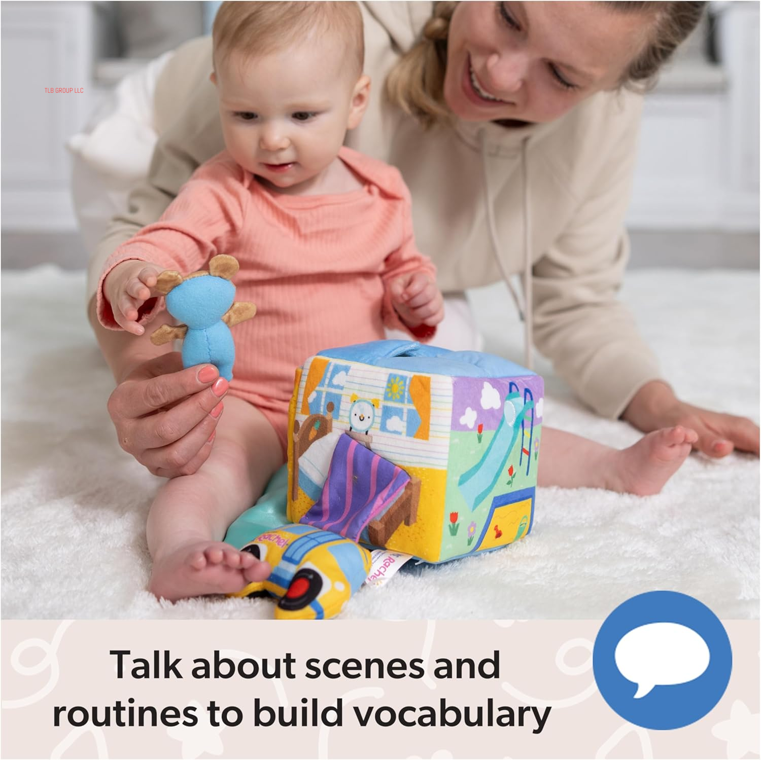 Official Surprise Learning Box, Educational Toys with Stuffed Animals, Sensory Toys & Activities for Babies, Toddler Toys for Girls & Boys Ages 0-2+