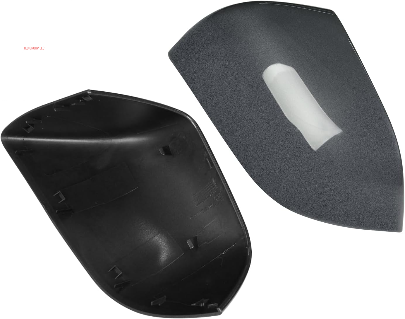 Compatible with Tesla Model 3 Mirror Caps 2017 2018 2019 2020 2021 2022 2023 2024,Left+Right Rear View Side Mirror Cover Cap Replacement for Tesla Model 3 Accessories