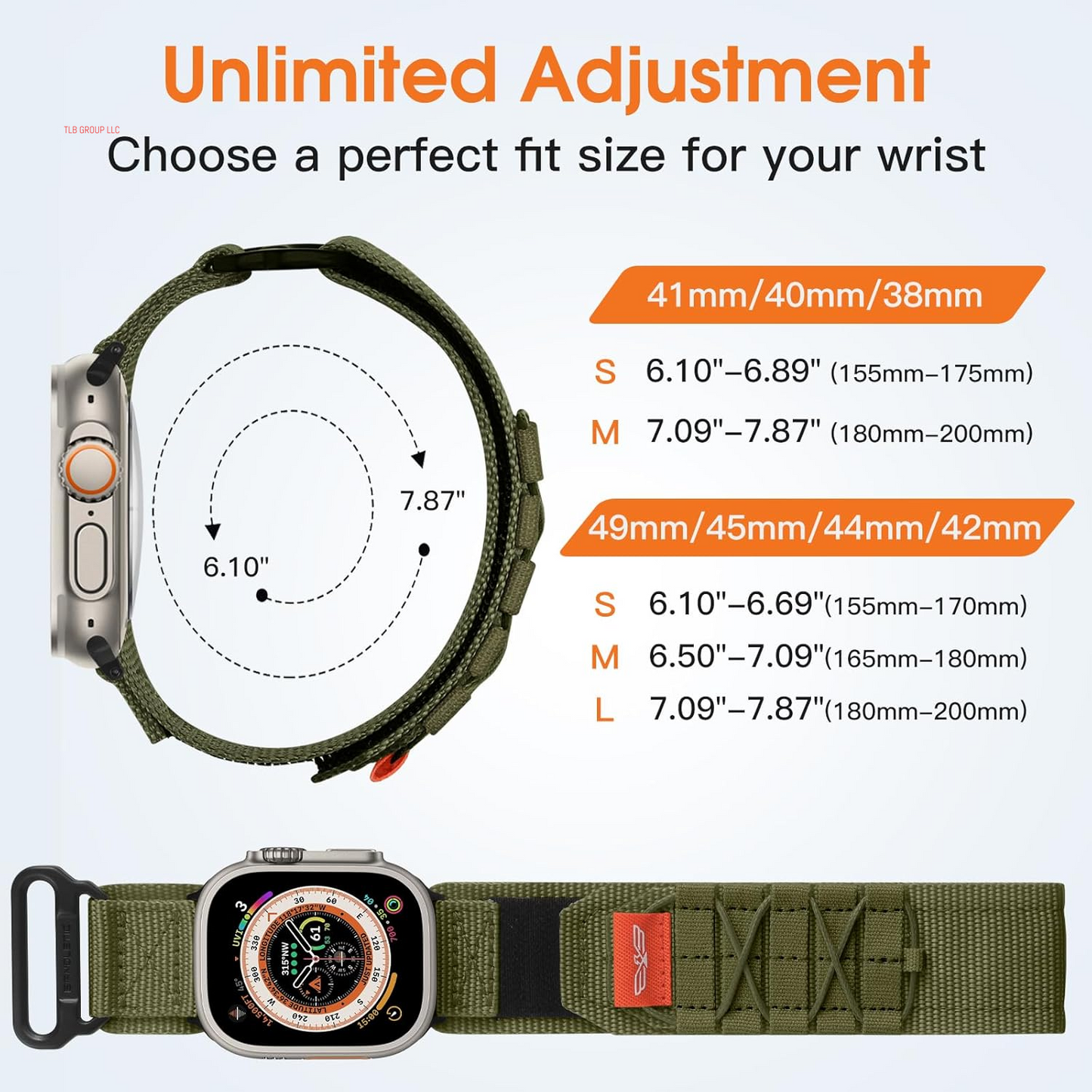 Magnetic Silicone Watch Band + R-Nylon Band Compatible with Apple Watch Series 10 Band 46Mm for Men 49Mm/45Mm/44Mm/42Mm(3/2/1), Sport Watchband for Iwatch SE2/SE/9/8/7/6/5/4