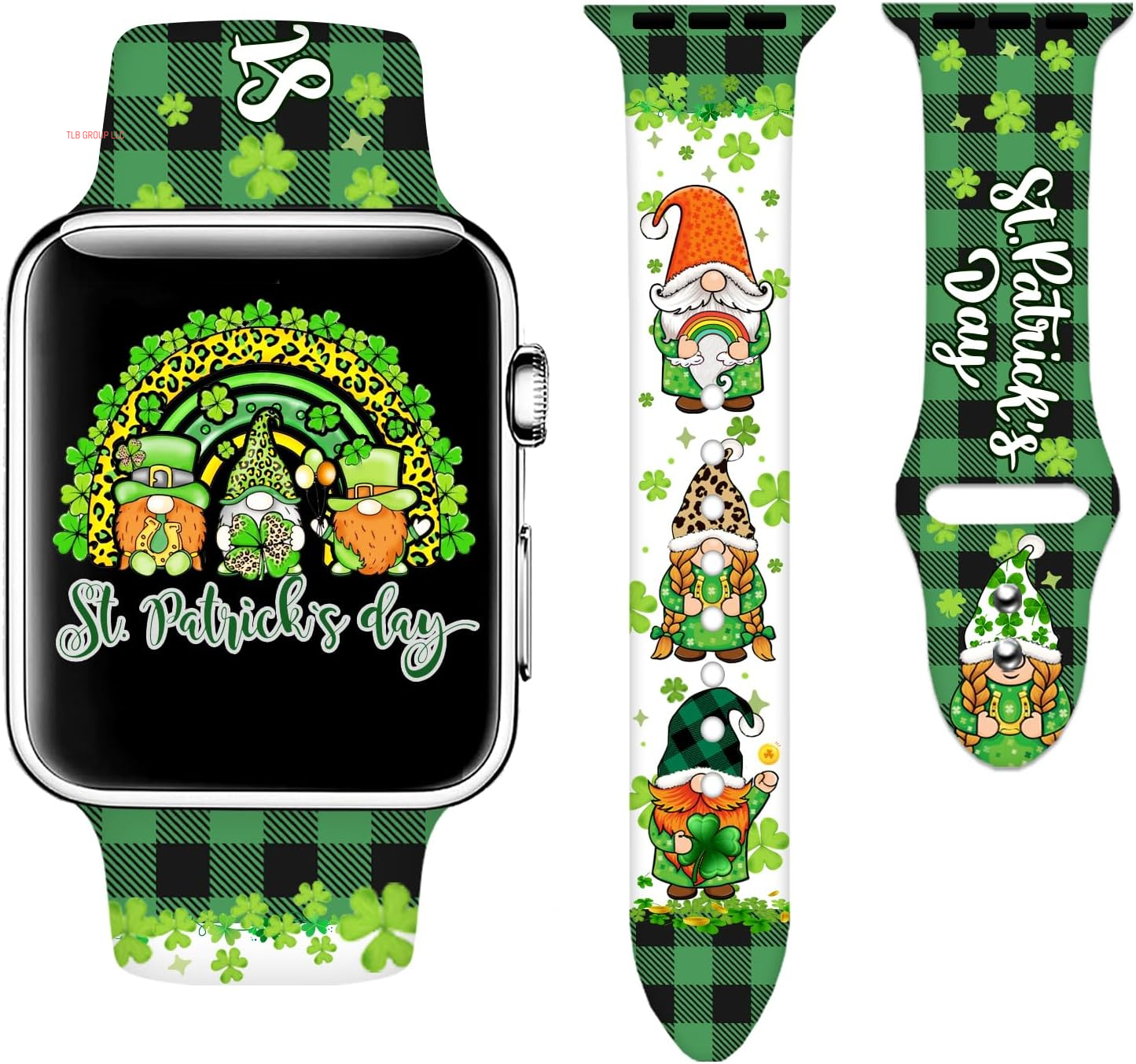 Halloween Watch Band Compatible with Apple Watch 38Mm 40Mm 41Mm 42Mm 44Mm 45Mm for Women Men,Adjustable Replaceable Silicone Smartwatch Straps for Iwatch Series SE 9 8 7 6 5 4 3 2 1