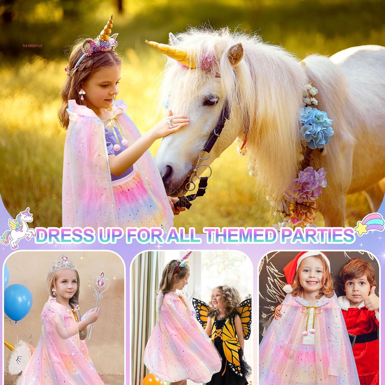 Toddler Toys for Girls,Princess Dresses for Girls Toys for 3 4 5 6 7 8 9 Year Old Girls,Princess Dress up Clothes