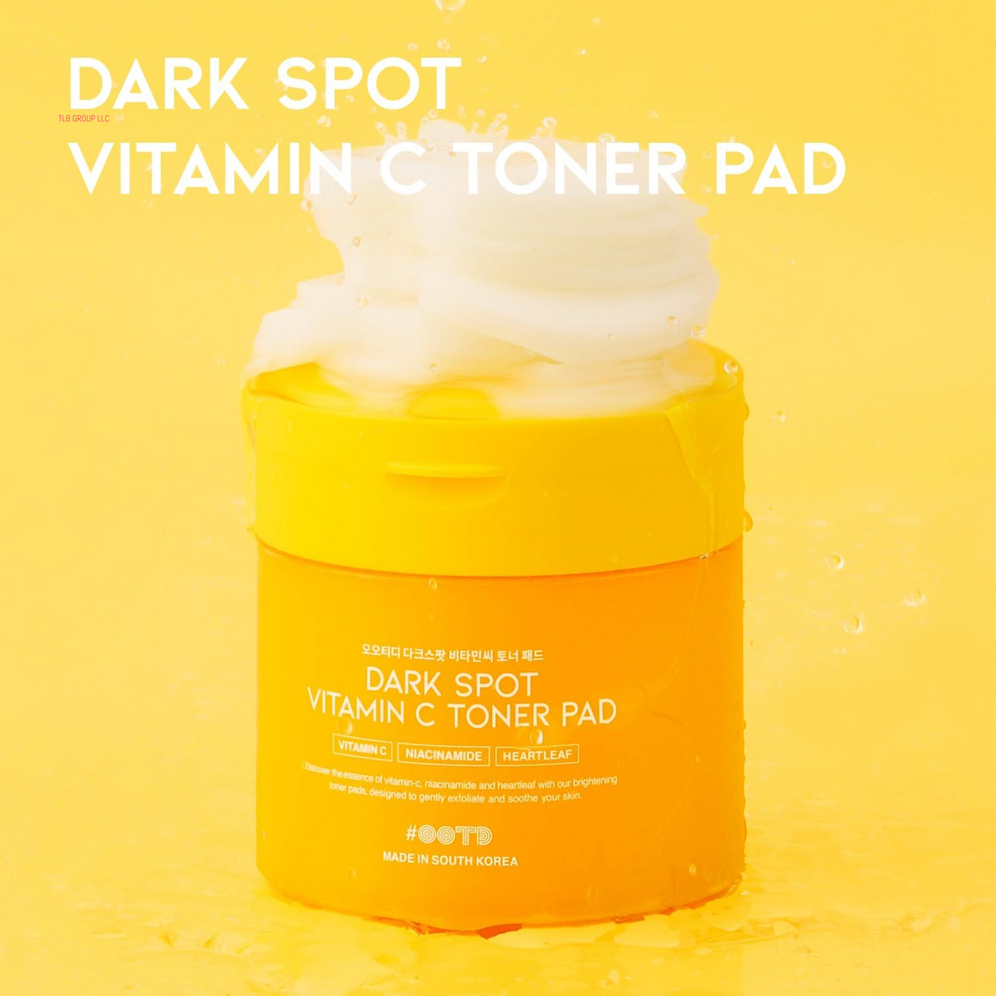 Boosting Toner Pads for Face Oily Skin Korean,  Vitamin C Niacinamide Heartleaf Hydrating Calming Redness, Vitamin C Toner Pad 70Pads 4.05Oz 120Ml