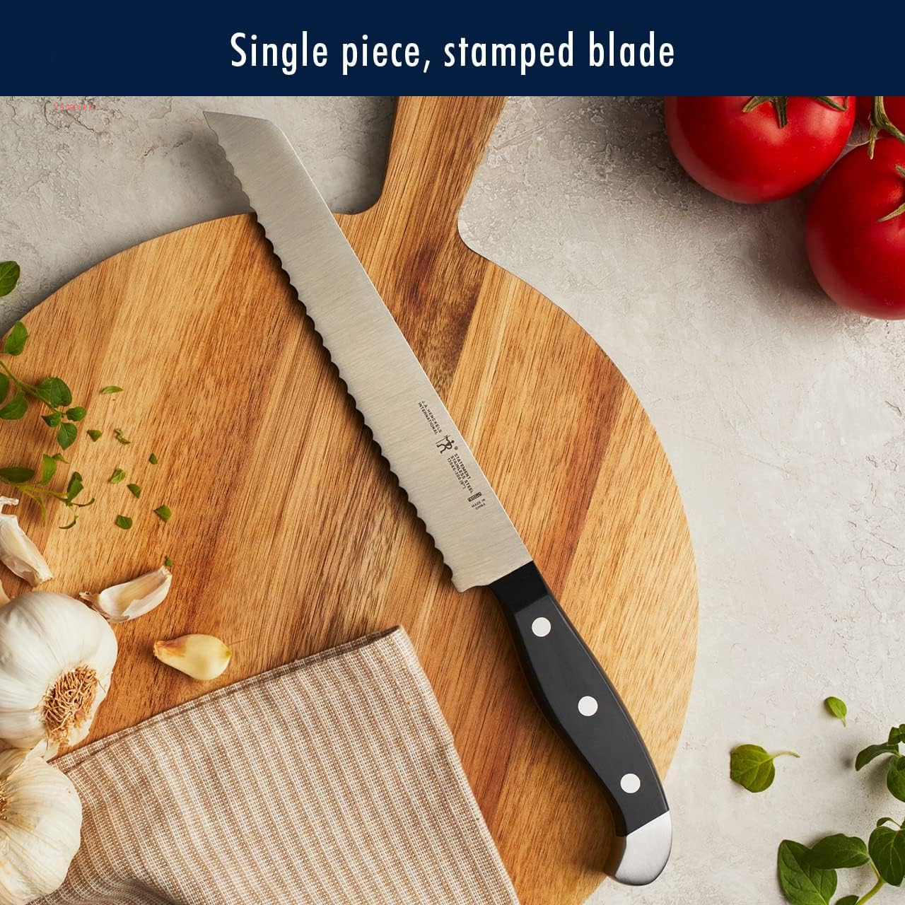 Premium Quality 15-Piece Knife Set with Block, Razor-Sharp, German Engineered Knife Informed by over 100 Years of Masterful Knife Making, Lightweight and Strong, Dishwasher Safe