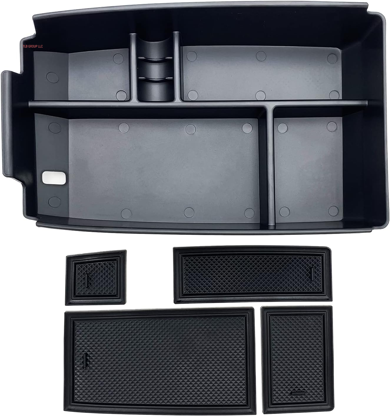 Compatible with Ford Escape 2020 2021 2022 2023 2024 2025, Bronco Sport 2021-2023 2024 2025 Accessories Center Console Tray Organizer, Armrest Secondary Storage Box