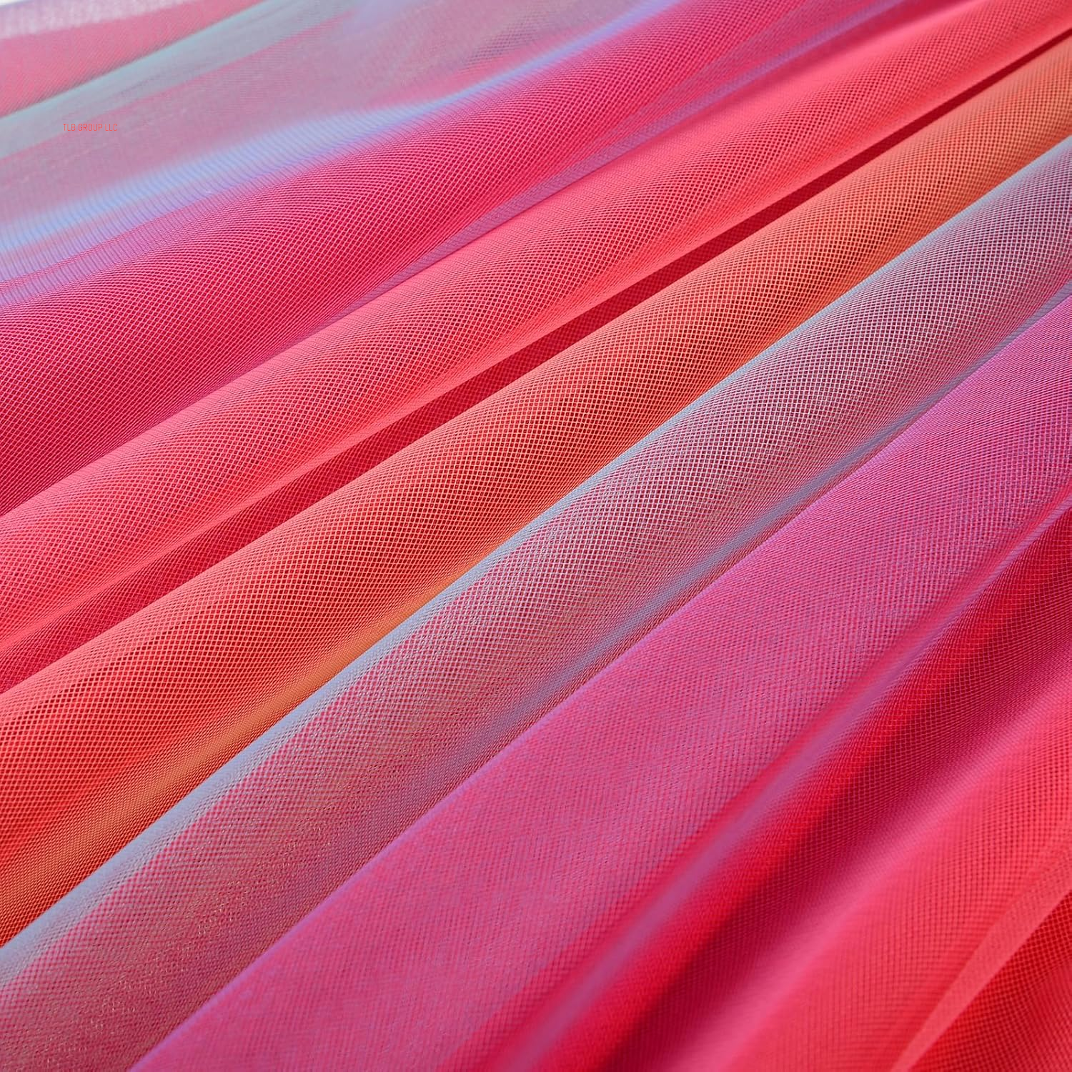 Little Girl'S Sequin Sleeveless Mesh Rainbow Dress for Wedding Party