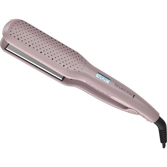 Wet2Straight Hair Straightener / Flat Iron, 450°F Salon High Heat, 1 3/4" Inch Plates, Mauve