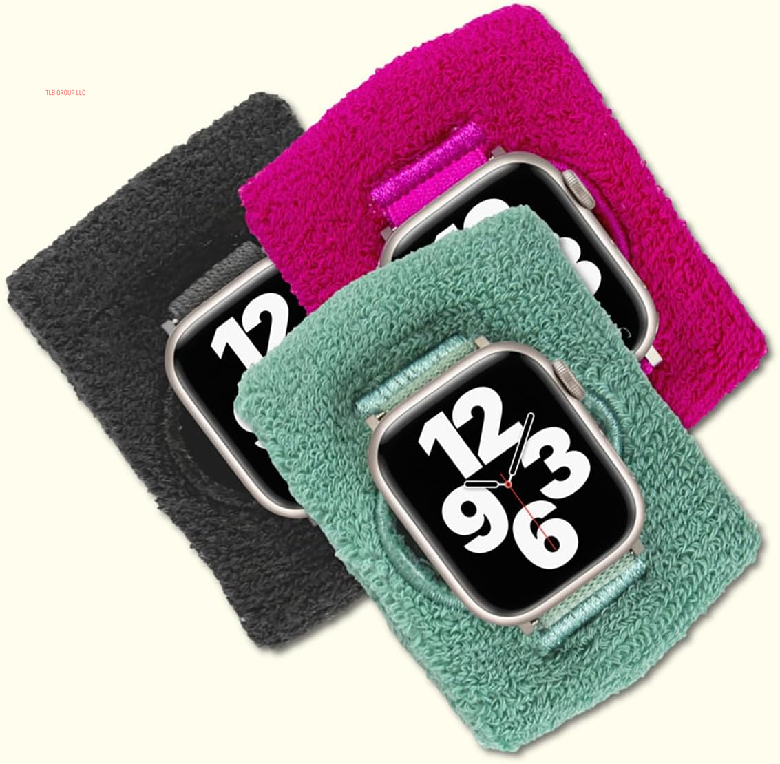 | Sport Watch Band for Apple Watch | Sweatband Style Watch Band for Sports, Workouts, Activities