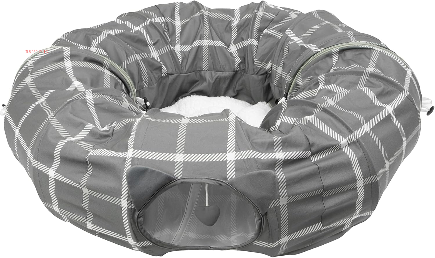 Large Cat Tunnel Bed, Cat Bed, Pop up Bed, Cat Toys, White