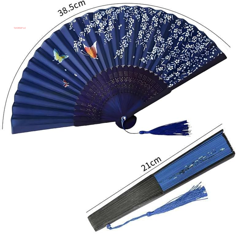 Folding Clack Hand Fans for Line Dancing, Popping Hand Clap Fans, Boots on the Ground Hand Fan,Gifts for Dancing, Party, Home