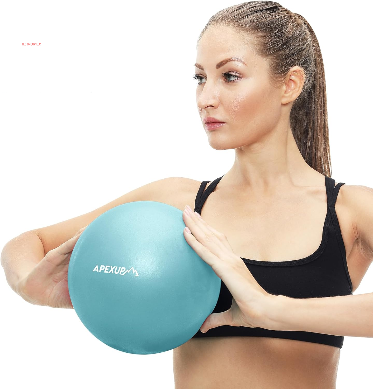 Yoga & Pilates Ball - anti Slip Heavy Duty Gym Ball for Fitness, Balance & Core Workout