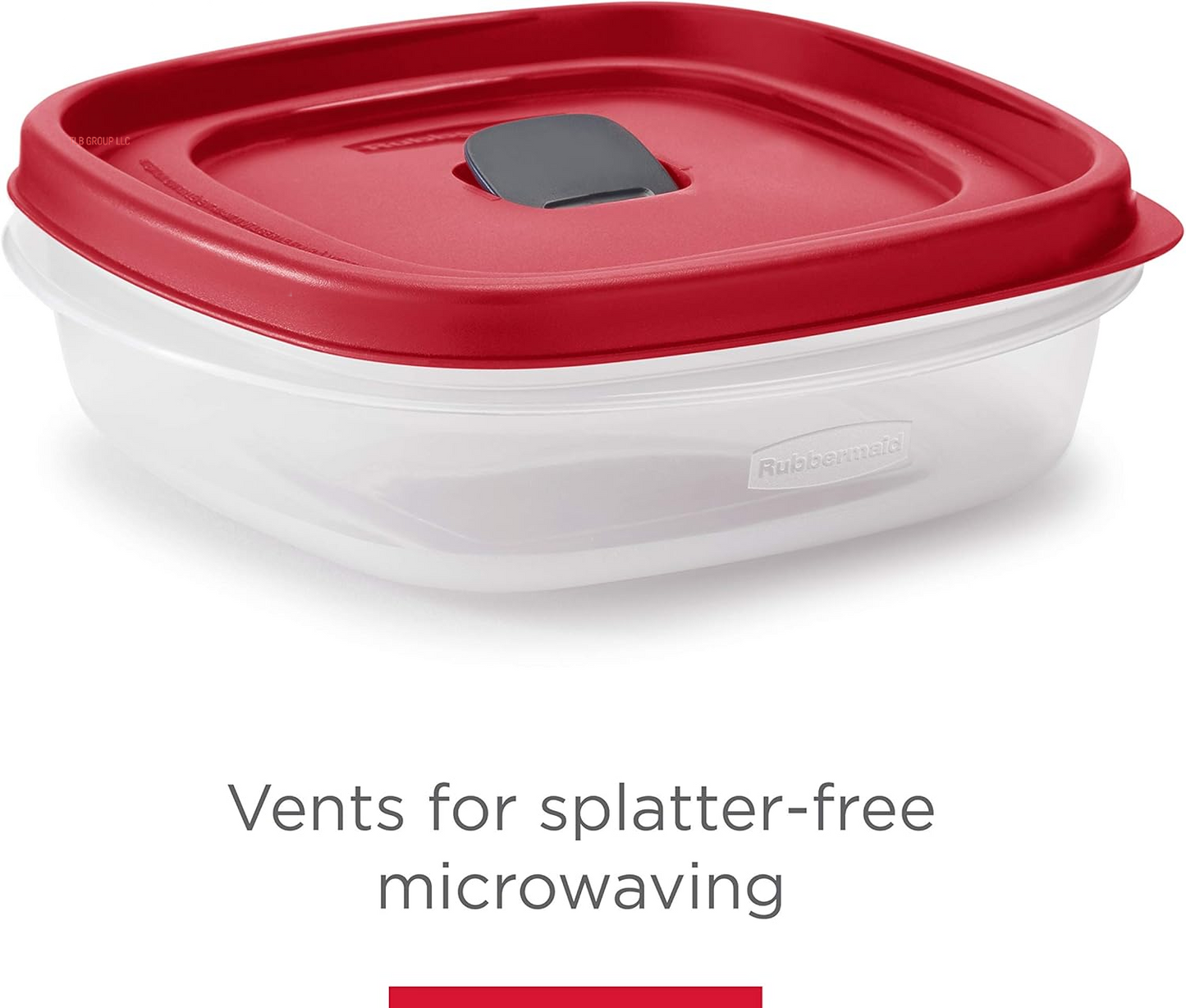 16-Piece Bpa-Free Plastic Food Storage Set, Red Vented Lids - Microwave, Dishwasher Safe: Perfect for Meal Prep, Leftovers, and Kitchen Organization