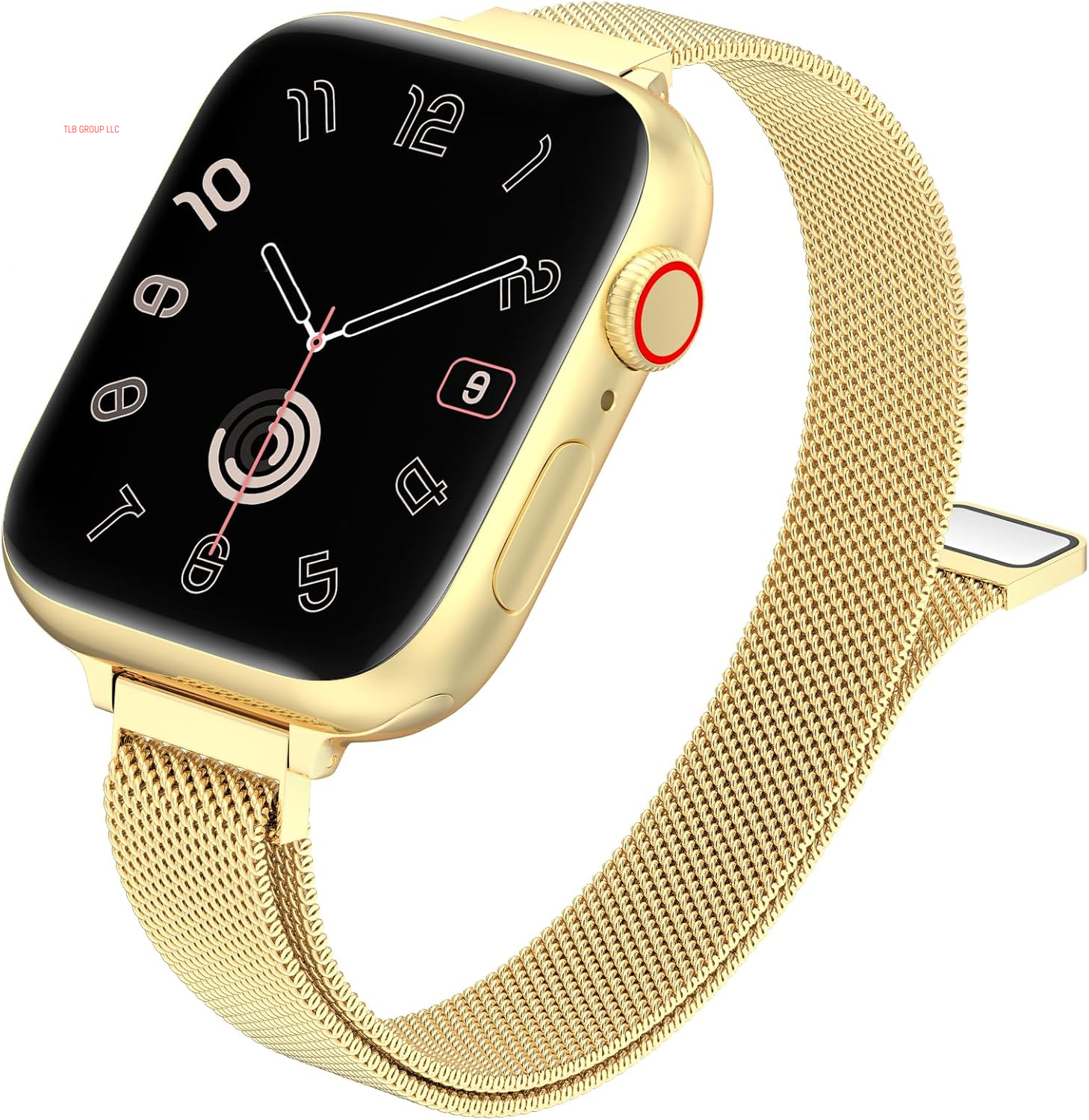 Slim Milanese Loop Compatible with Apple Watch Band for Women 40Mm 41Mm 38Mm 42Mm 44Mm 45Mm 46Mm, Stainless Steel Magnetic Mesh Strap Work on Iwatch Series10 9 8 7 6 5 4 3 2 1 SE