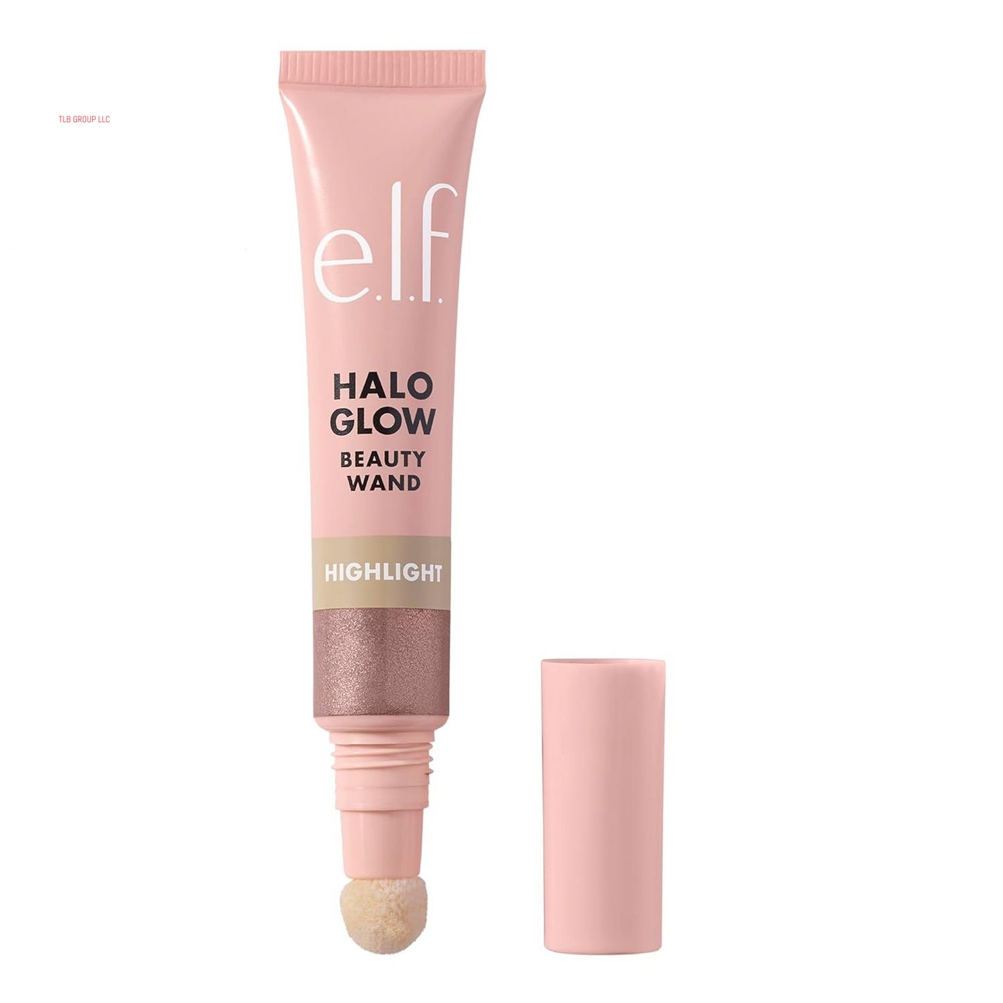 Halo Glow Highlight Beauty Wand, Liquid Highlighter Wand for Luminous, Glowing Skin, Buildable Formula, Vegan & Cruelty-Free,Champagne Campaign