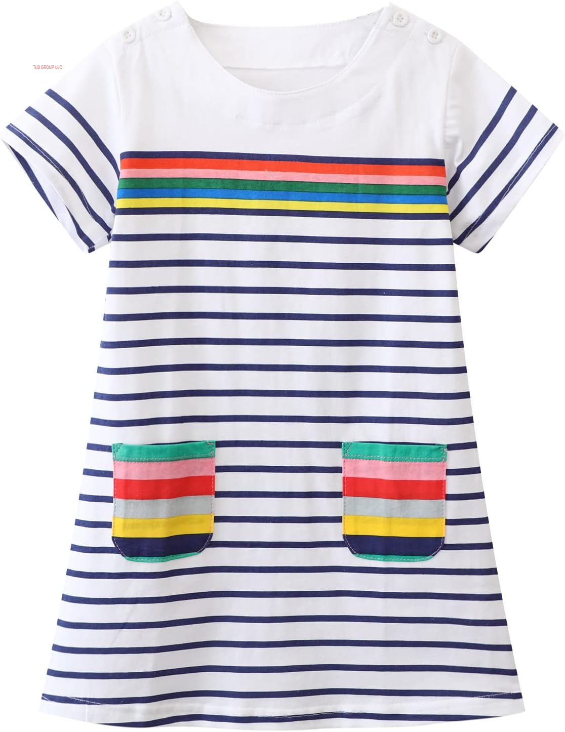 Little Girls Short Sleeve Dresses